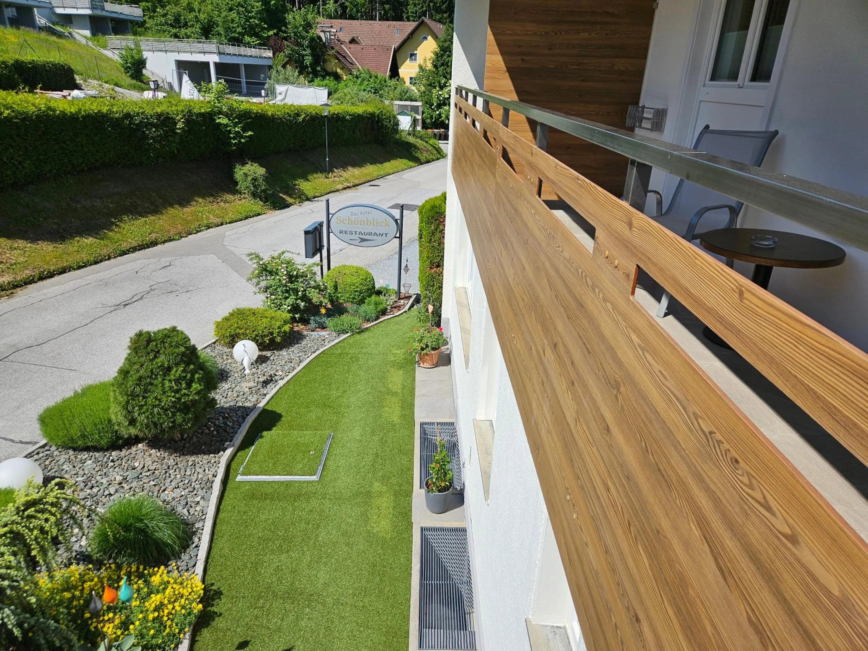 Balcony/Terrace in Dei Hotel Schönblick