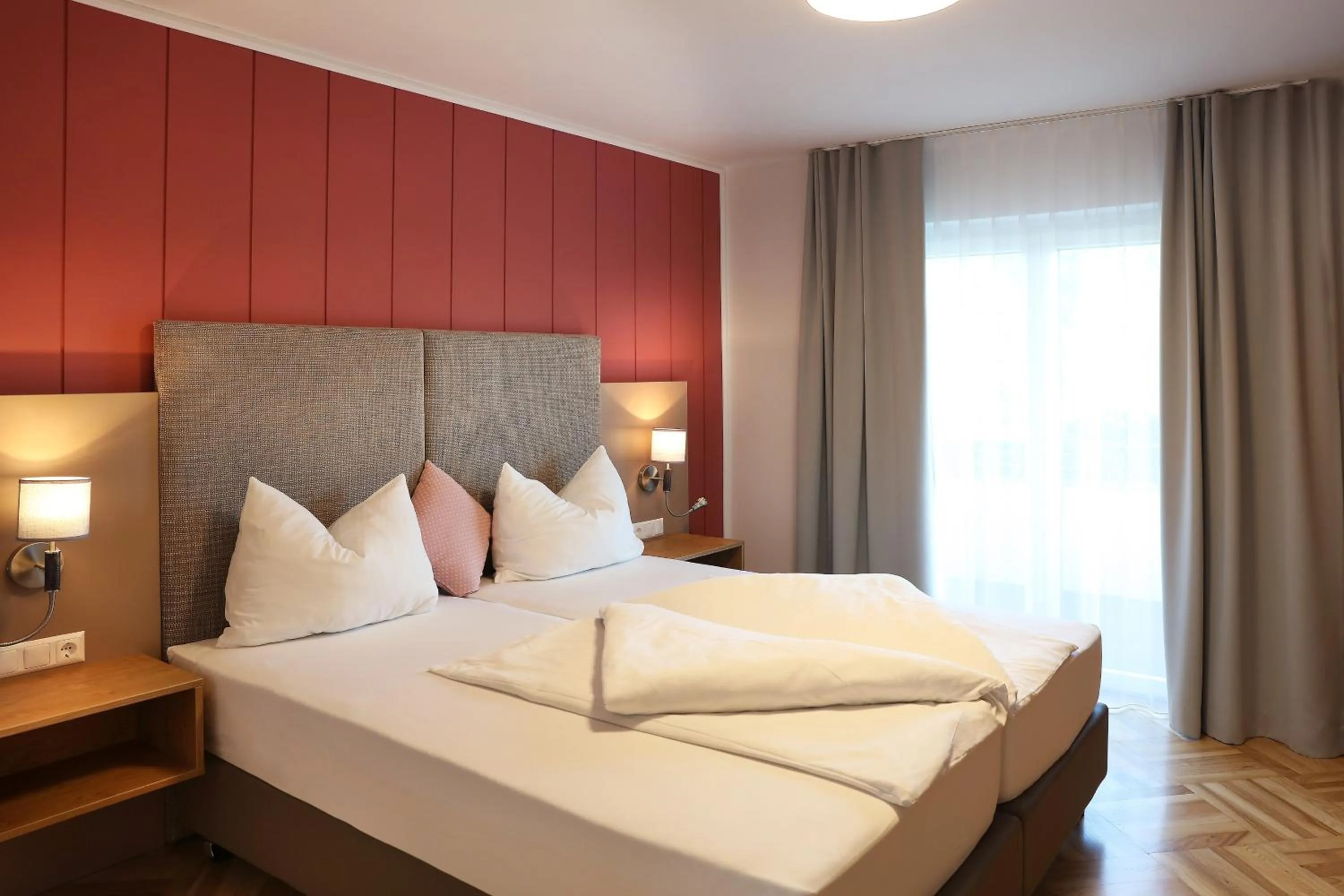 Photo of the whole room, Bed in Dei Hotel Schönblick