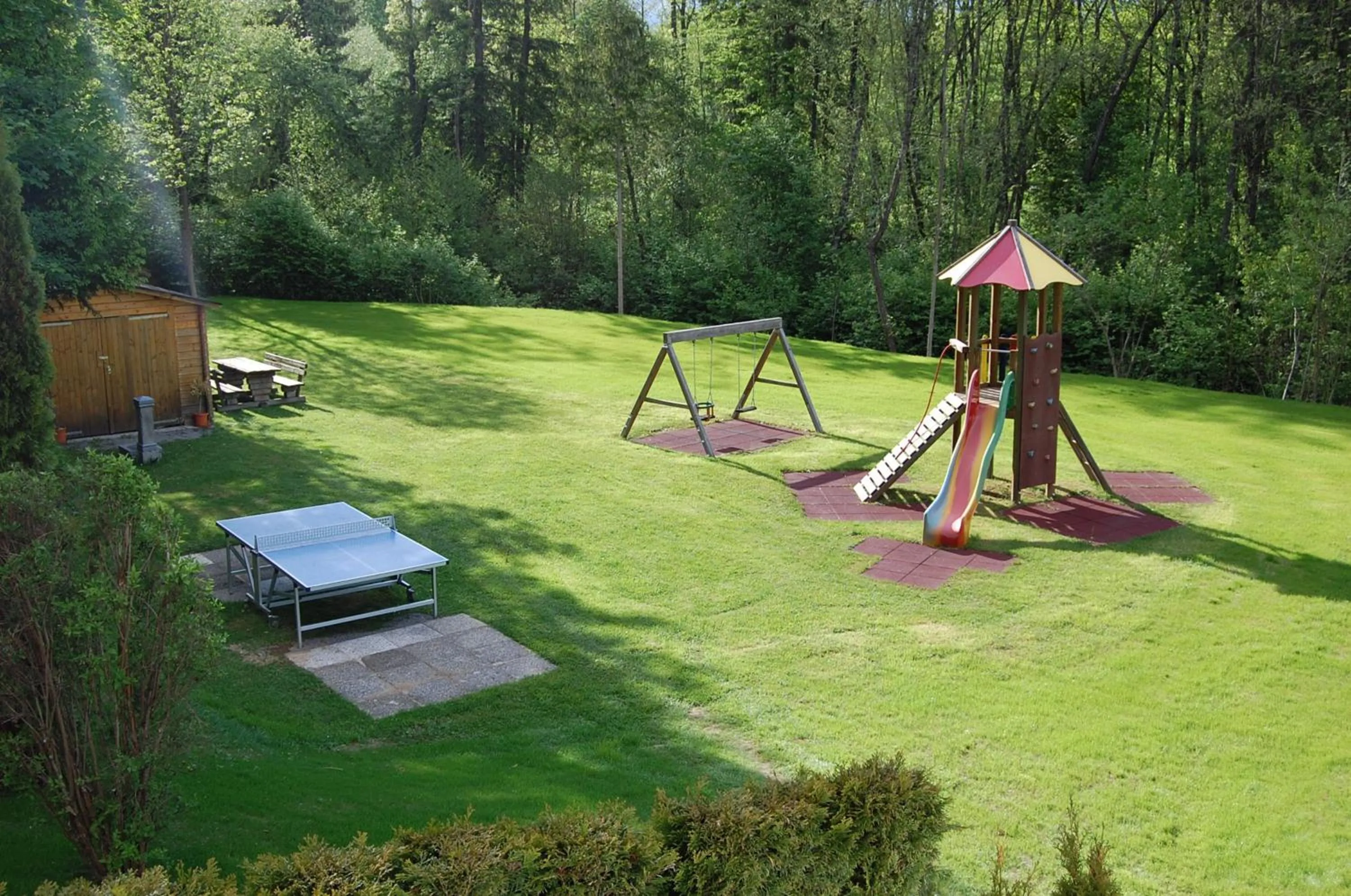 Children play ground in Dei Hotel Schönblick