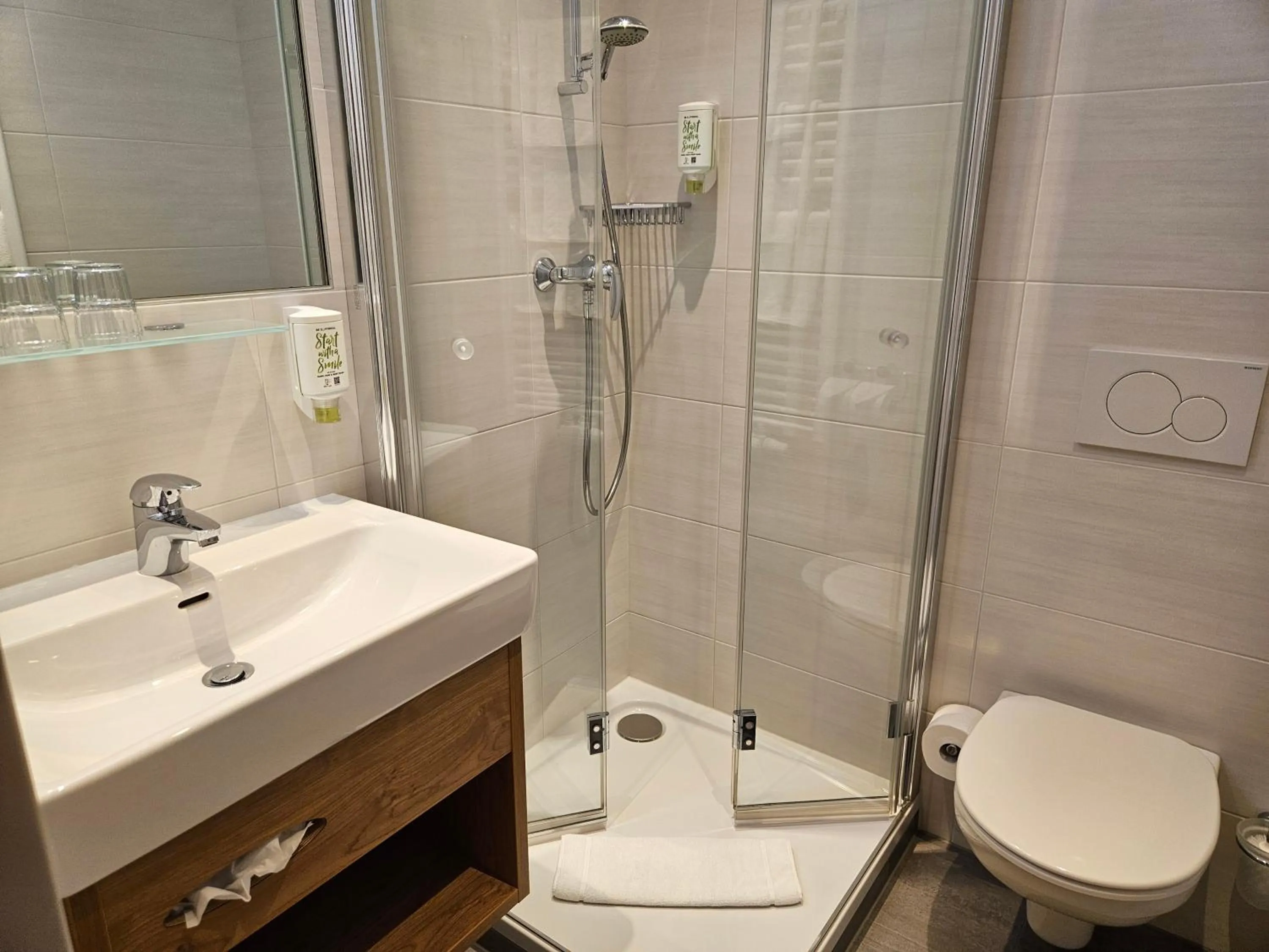 Toilet in Dei Hotel Schönblick