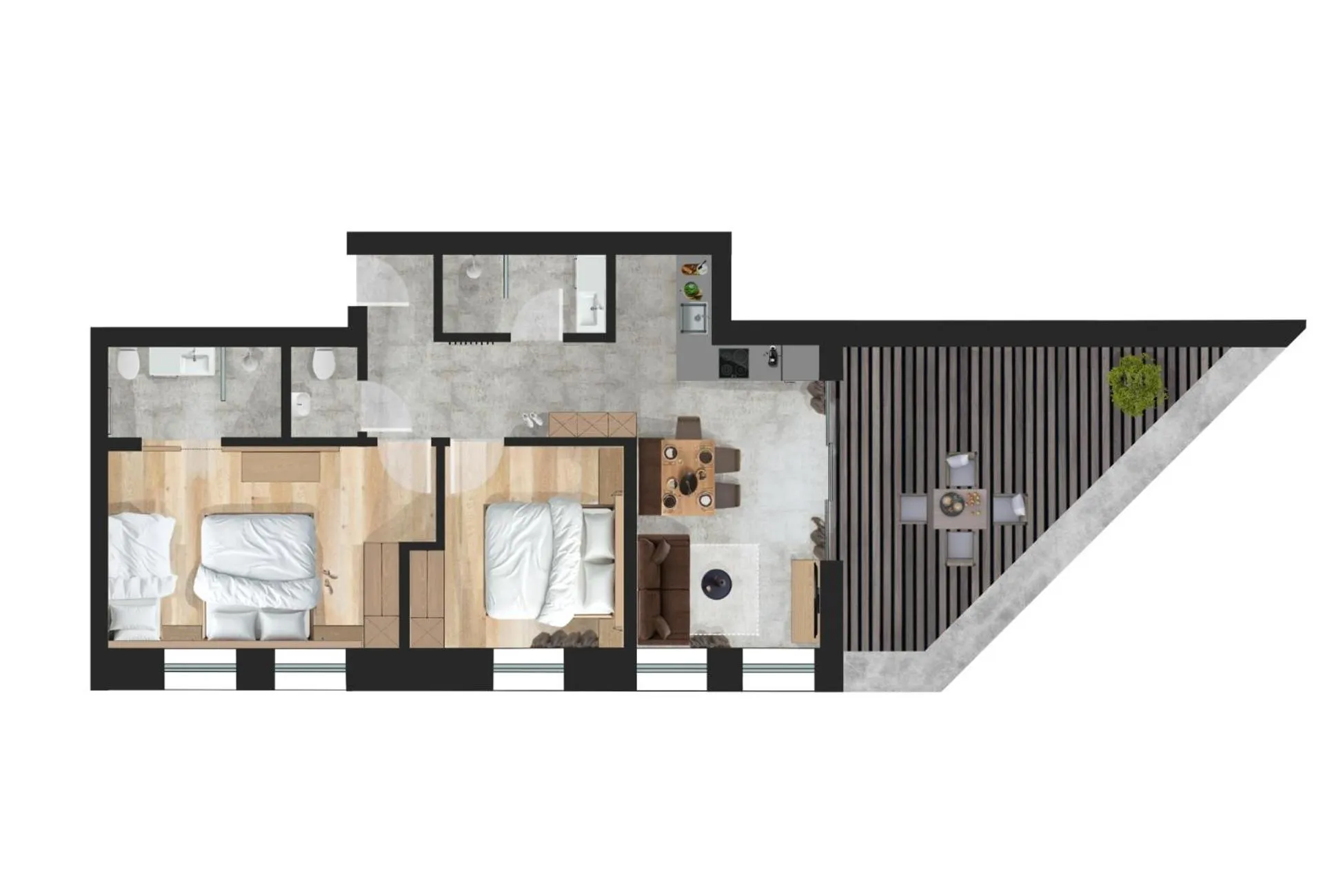 Floor plan in Arabella Retreat & Spa