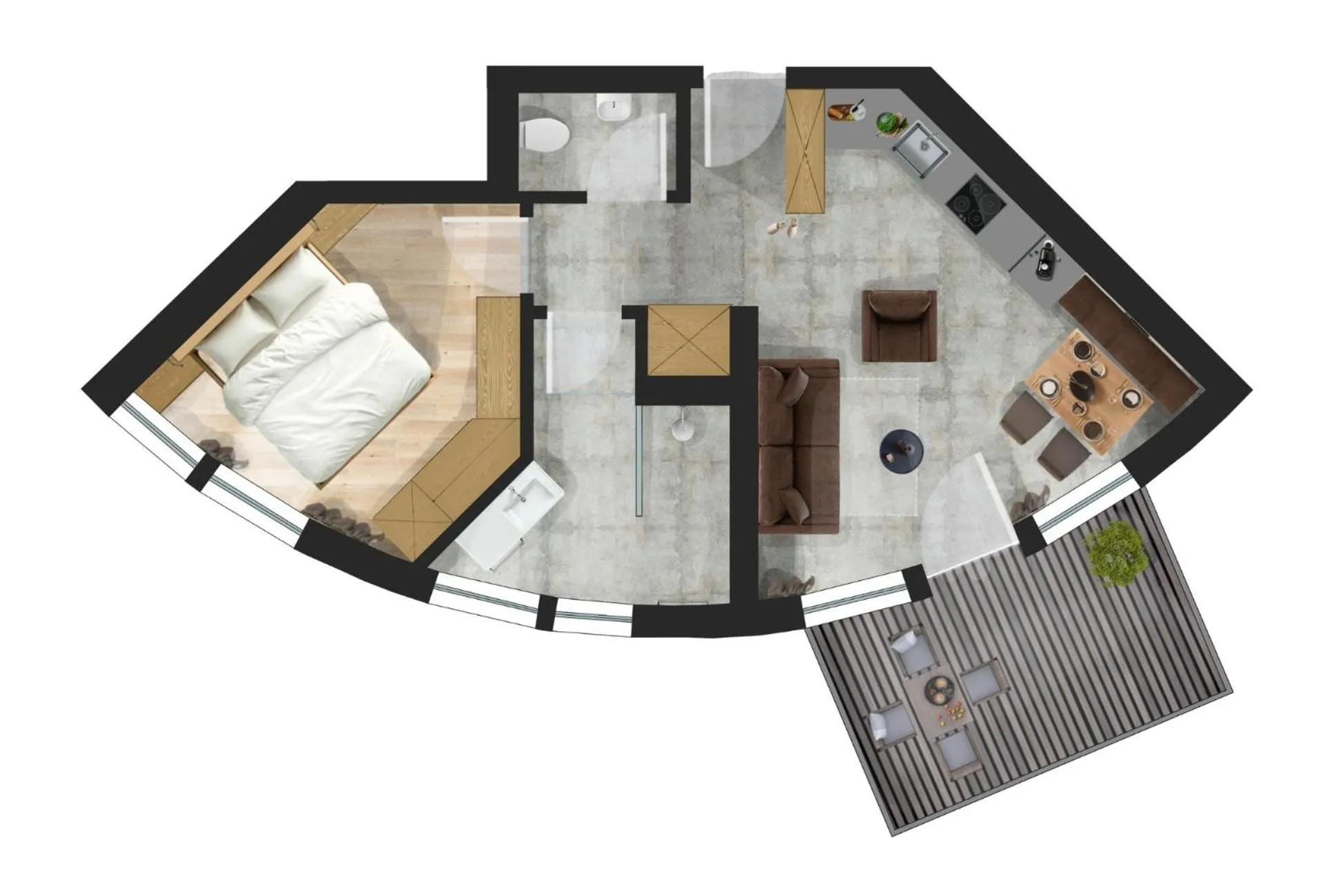 Floor plan in Arabella Retreat & Spa