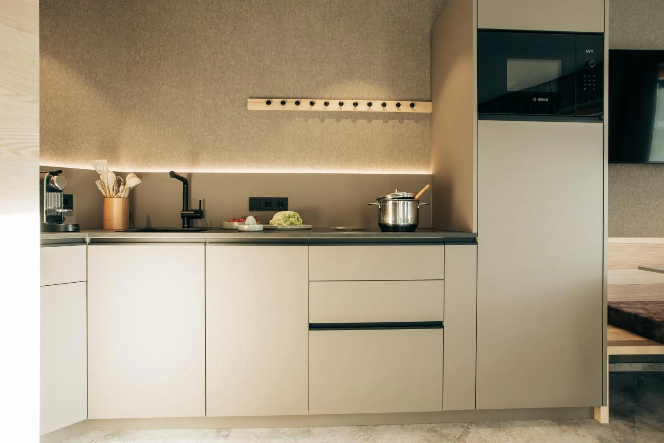 Kitchen or kitchenette in Arabella Retreat & Spa