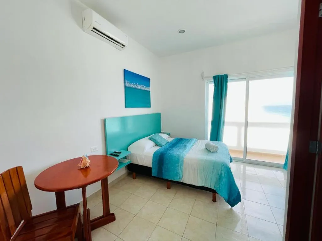 Bed in Habitación Amanecer Turquesa #5