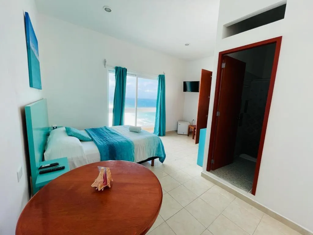 Photo of the whole room, Bed in Habitación Amanecer Turquesa #5