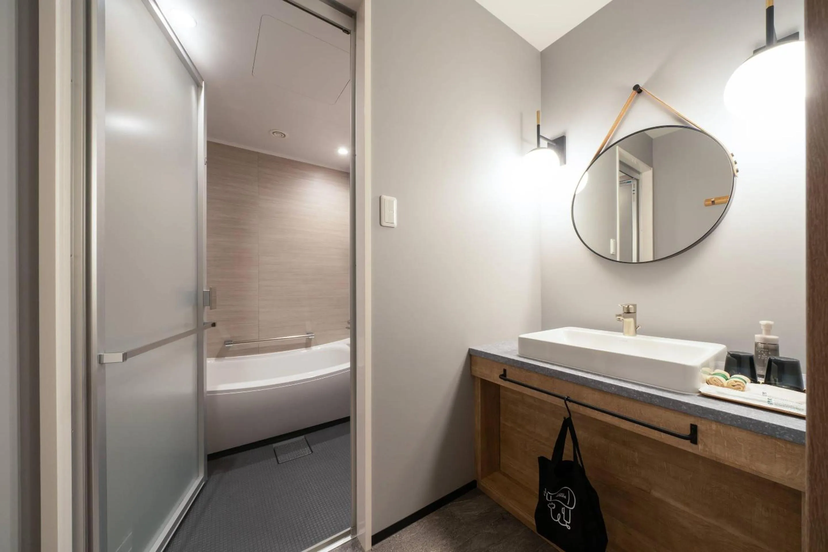 Bathroom in hotel around TAKAYAMA, an Ascend Collection Hotel