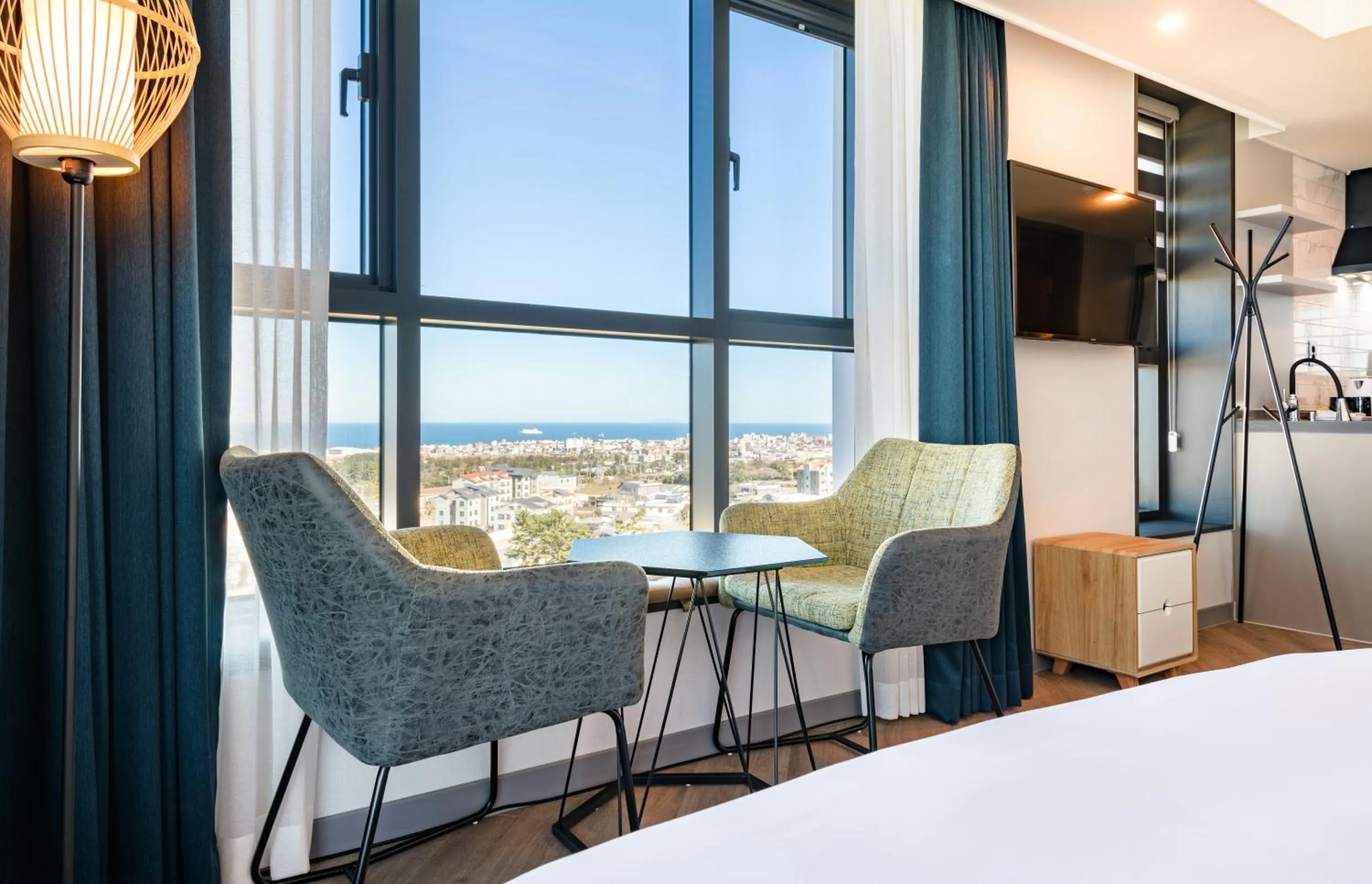 Bed in Ventimo Hotel & Residence Jeju