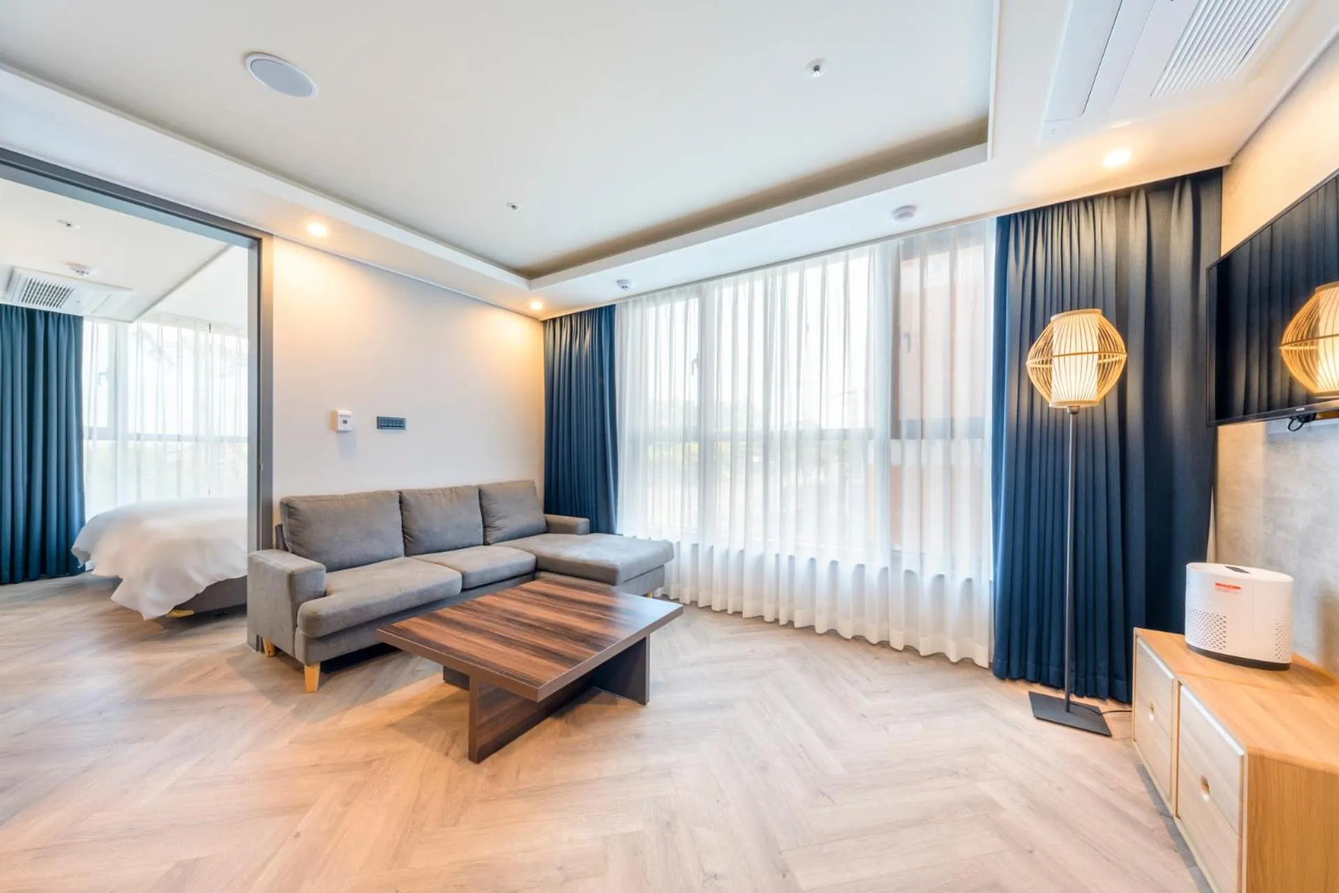 City view in Ventimo Hotel & Residence Jeju