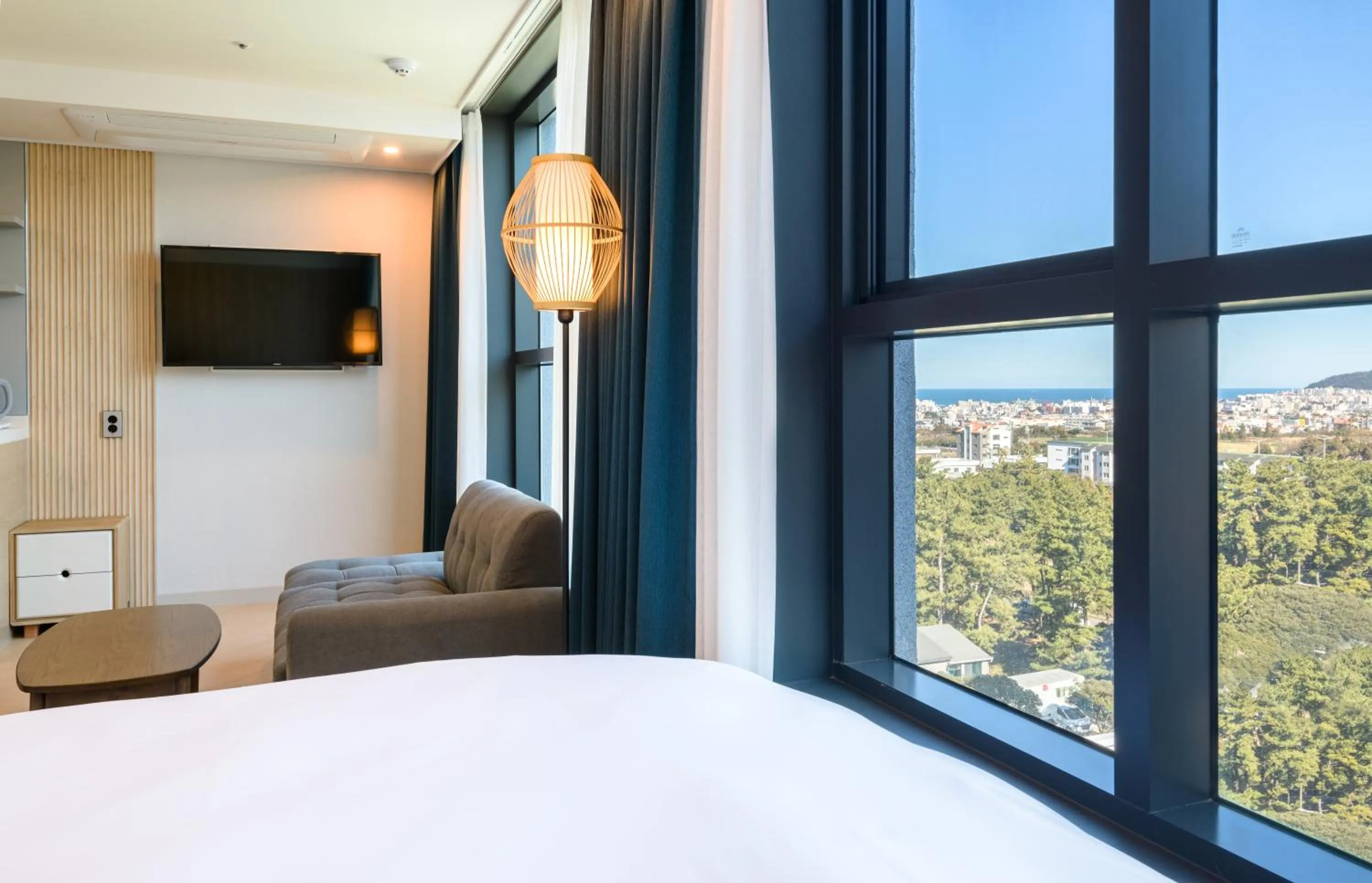 Bed in Ventimo Hotel & Residence Jeju