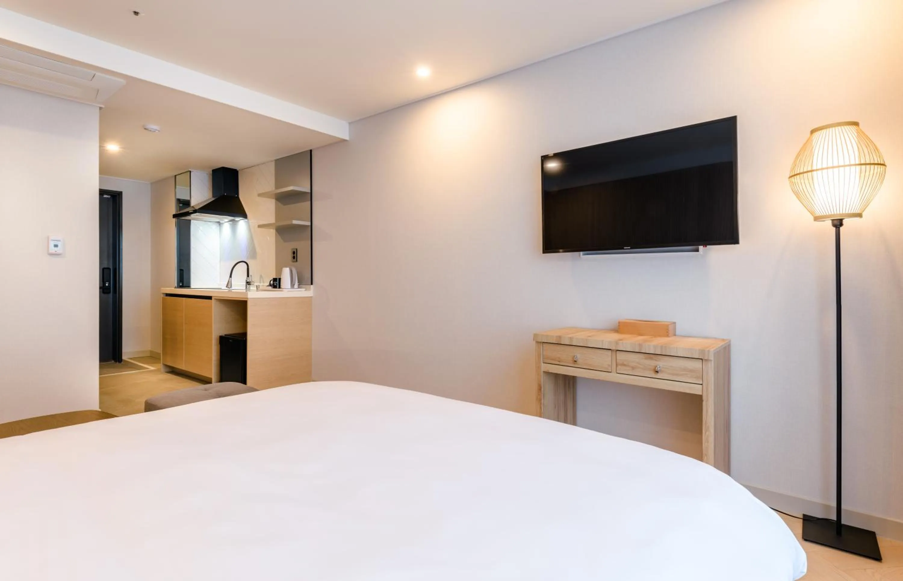 Bed in Ventimo Hotel & Residence Jeju