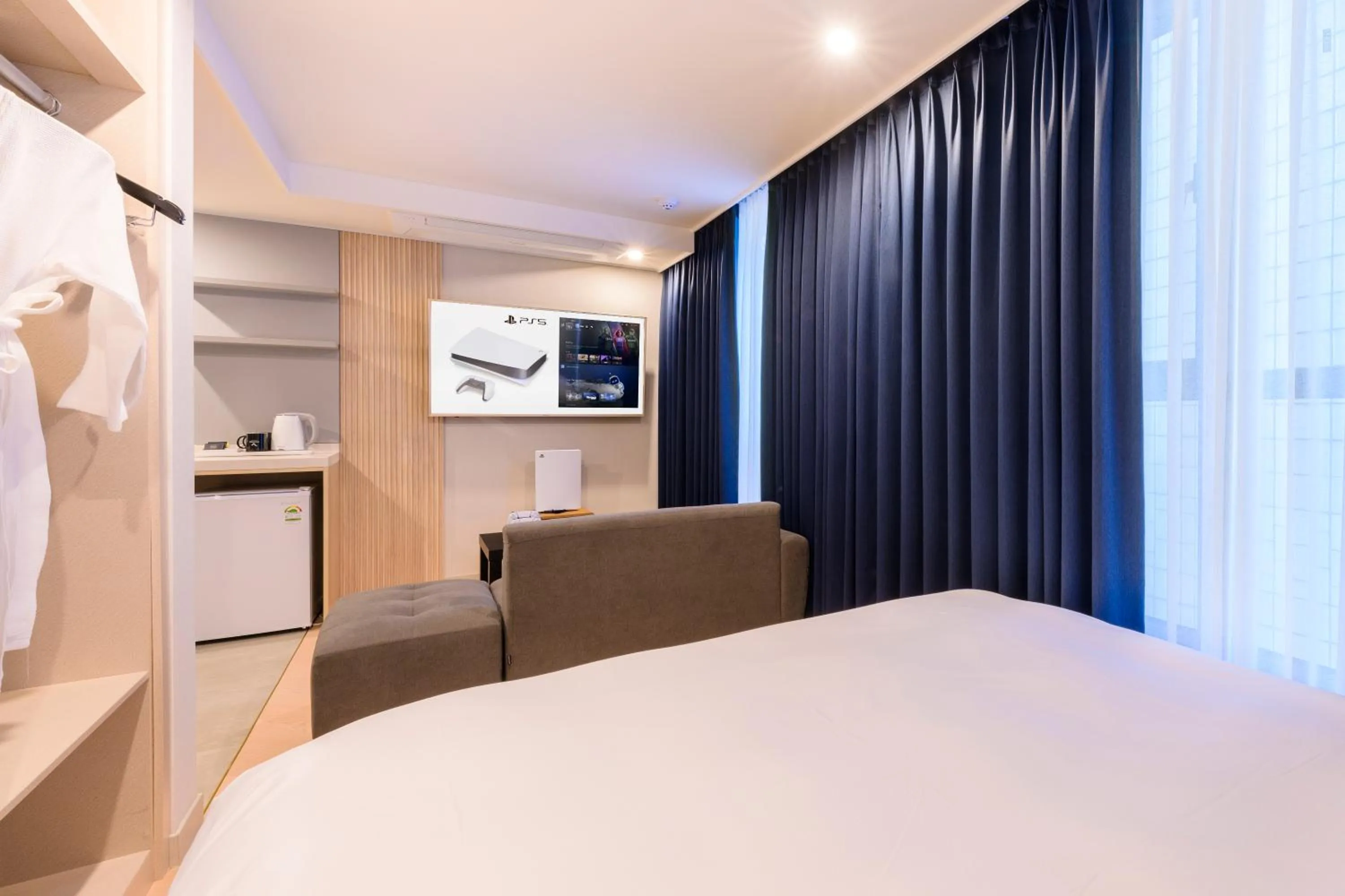 Bed in Ventimo Hotel & Residence Jeju