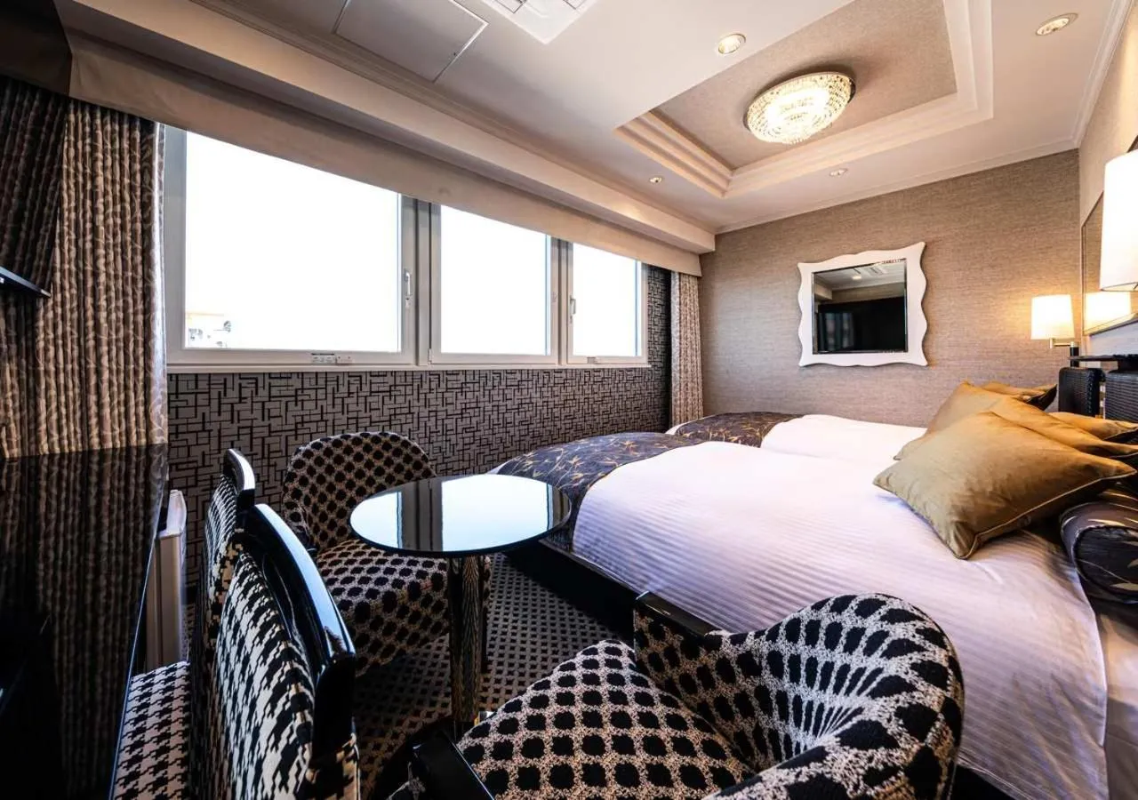 Photo of the whole room, Bed in APA Hotel & Resort Hakata Ekihigashi