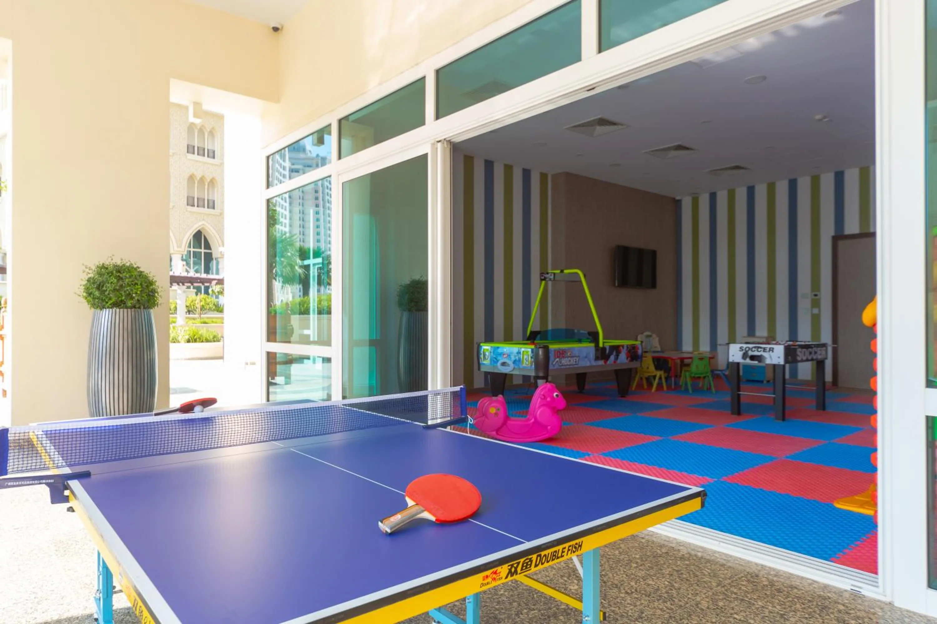 Game Room in Retaj Baywalk Residence