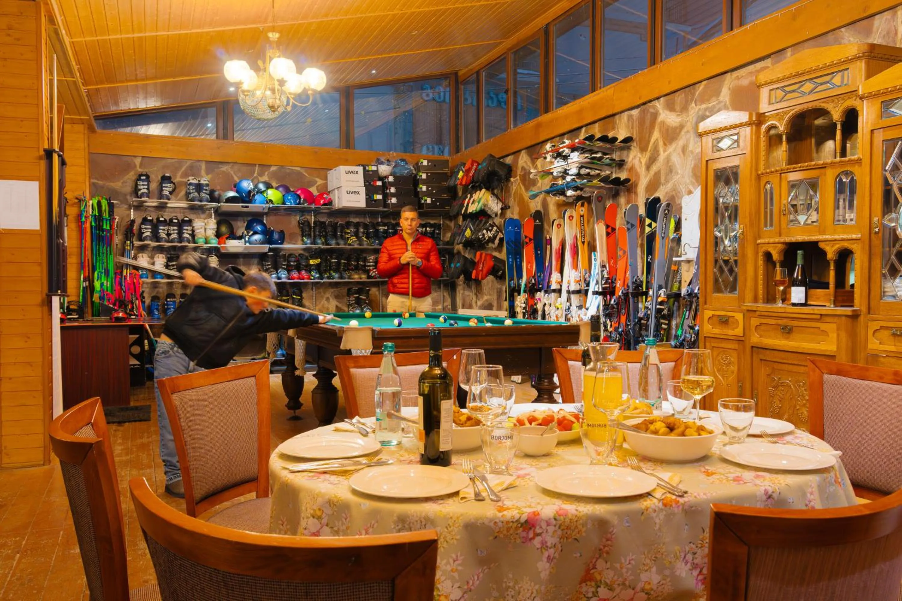 fireplace in Hotel GoodAura