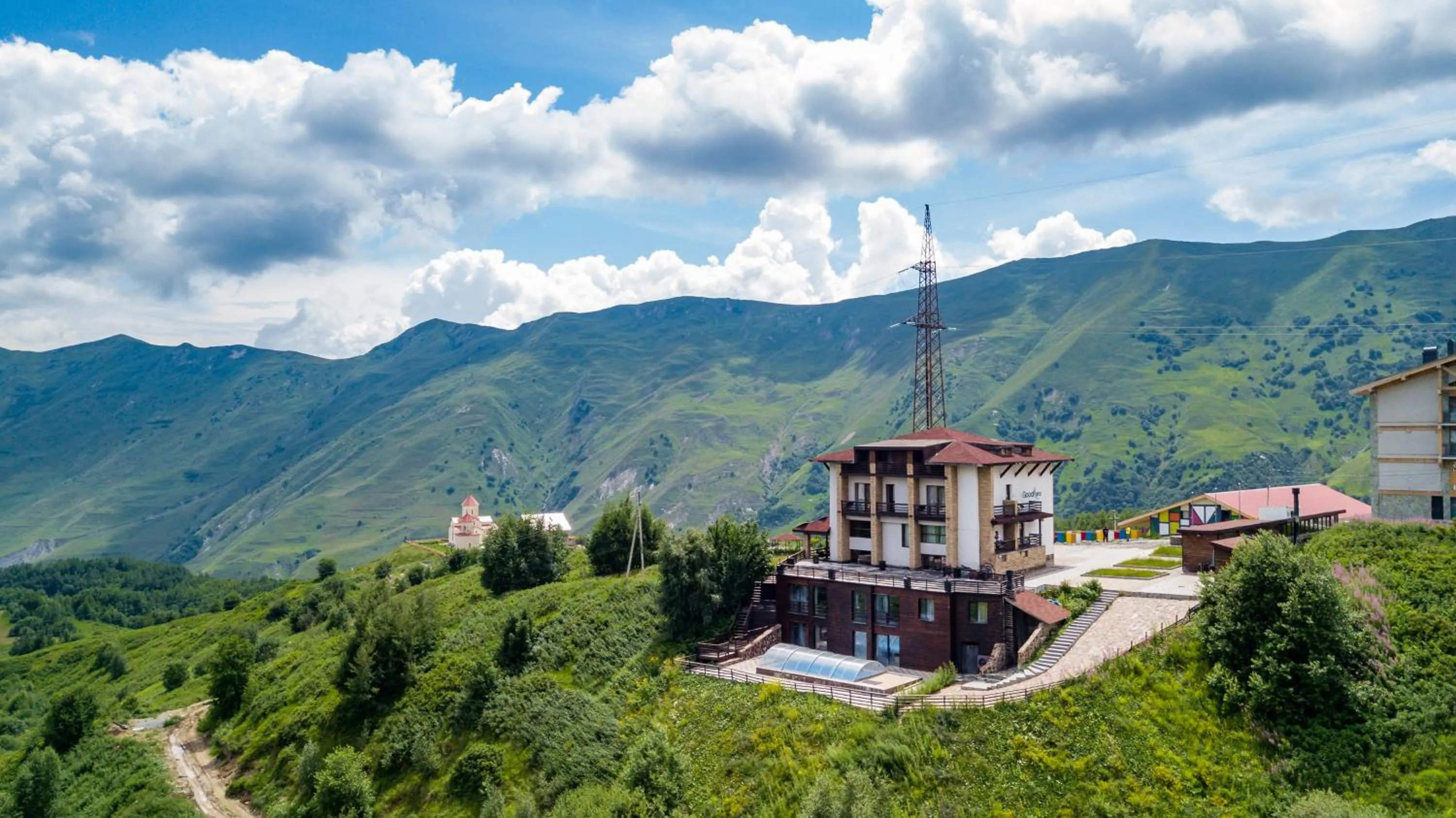 Property building in Hotel GoodAura