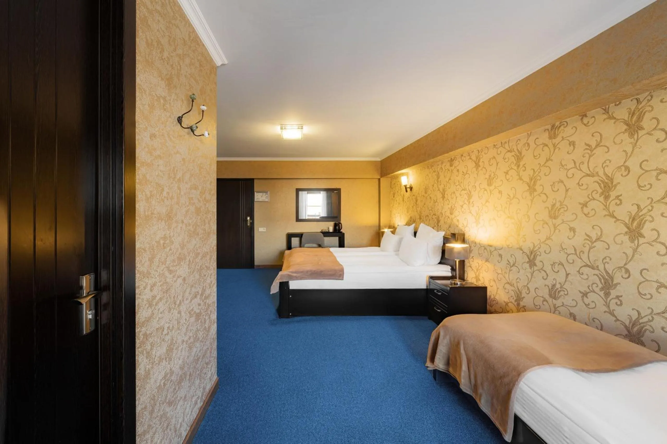 Bed in Hotel GoodAura