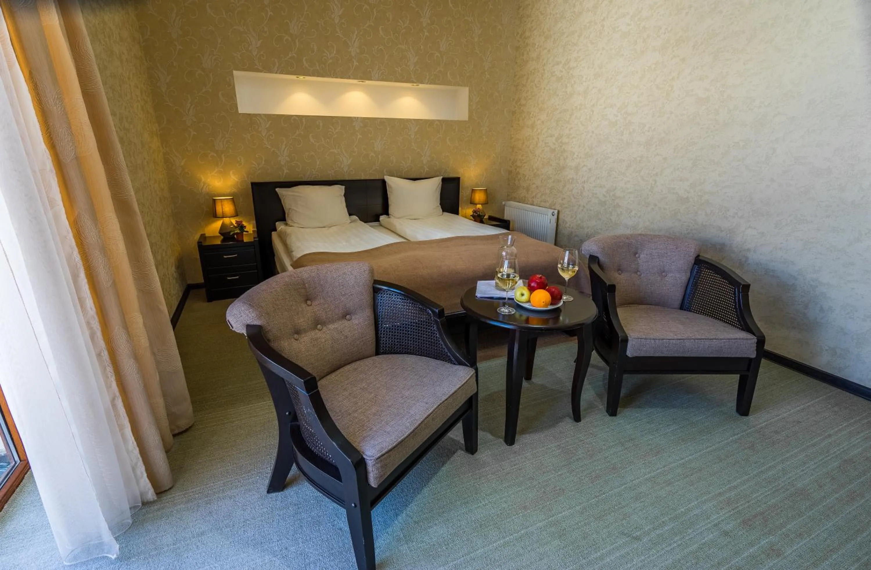 Bed in Hotel GoodAura