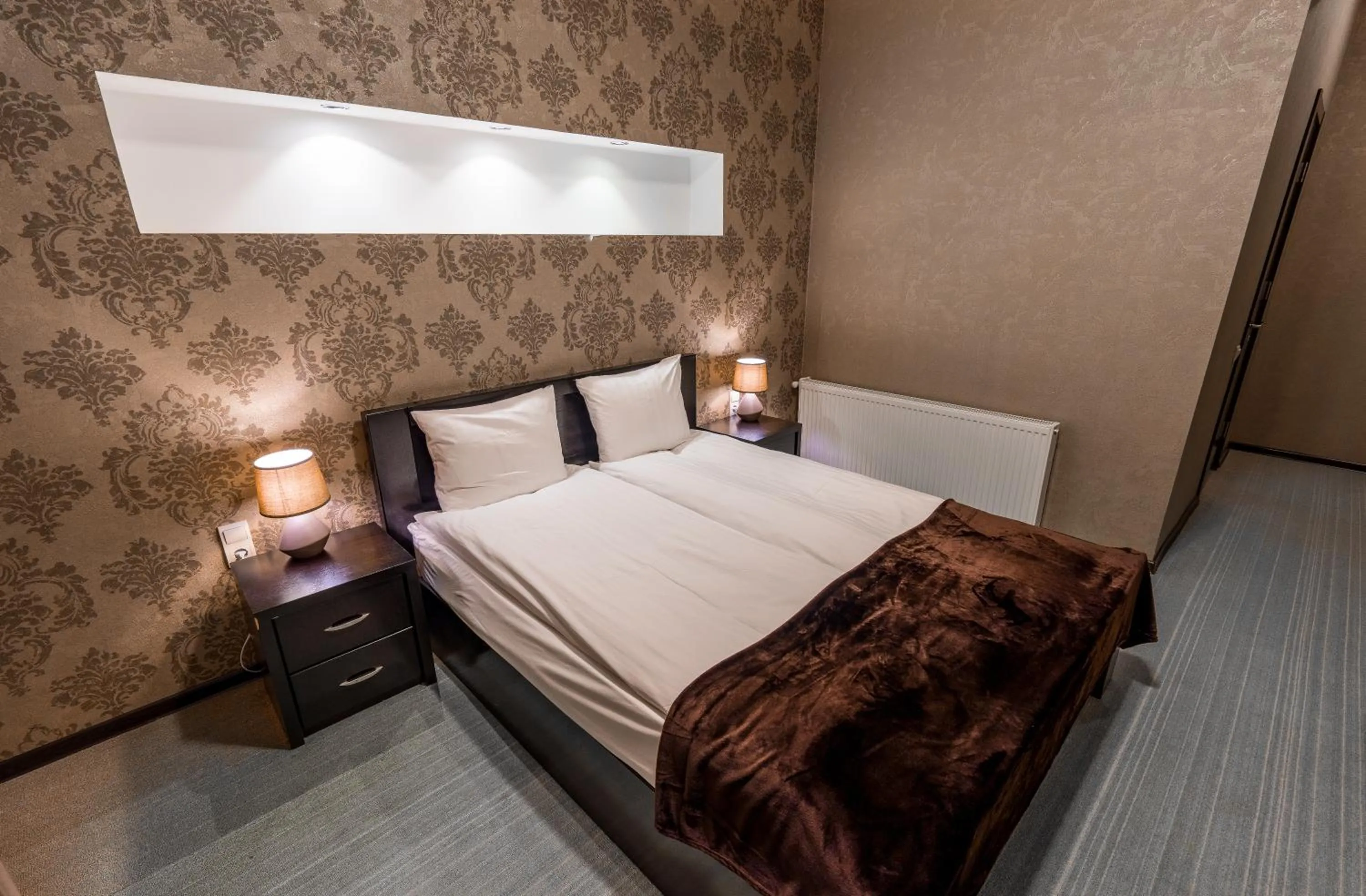 Bed in Hotel GoodAura