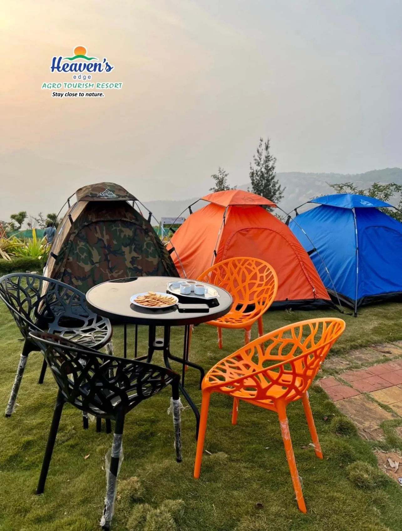 Garden in Heavens Edge Resort