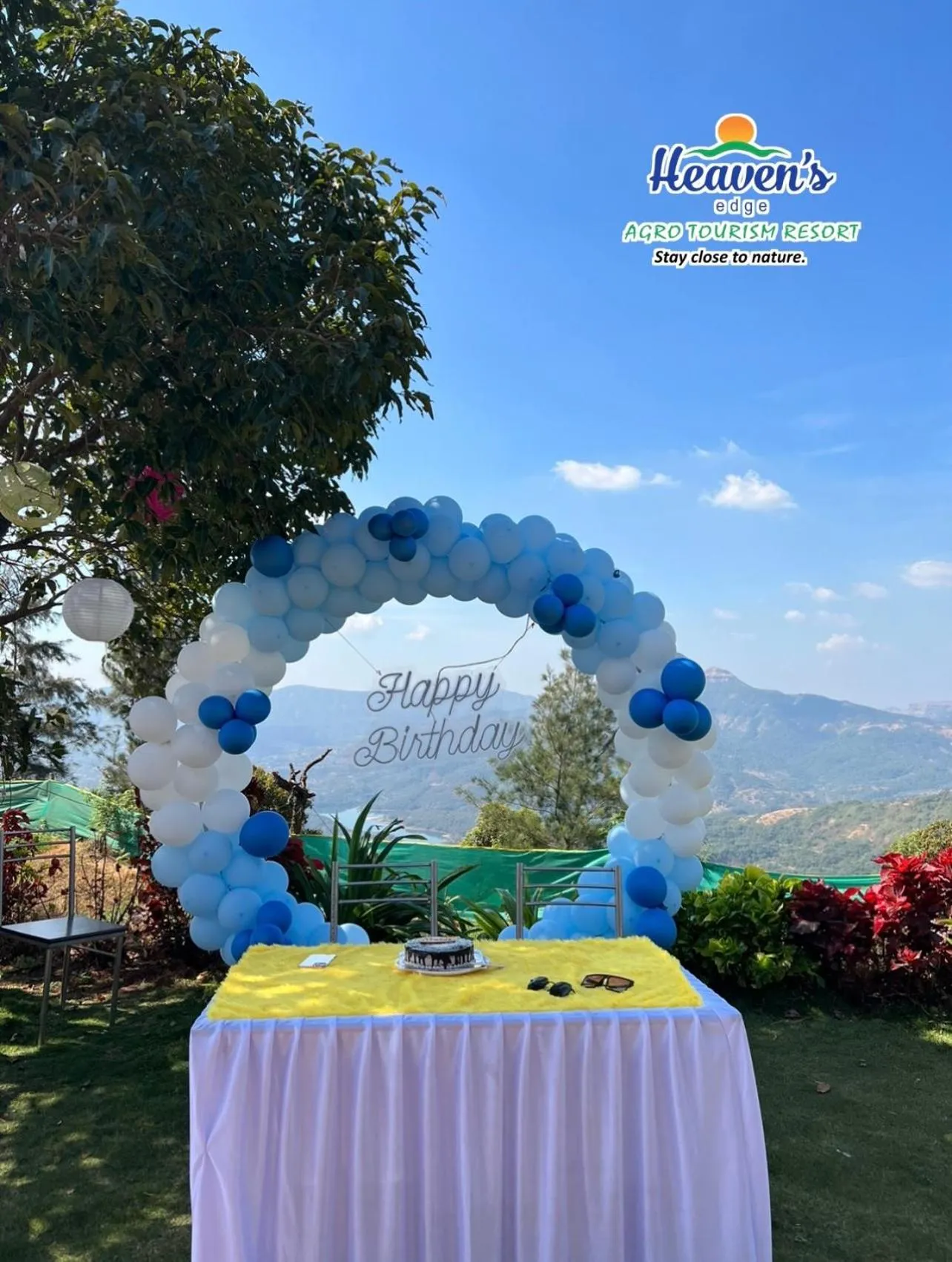 Decorative detail in Heavens Edge Resort