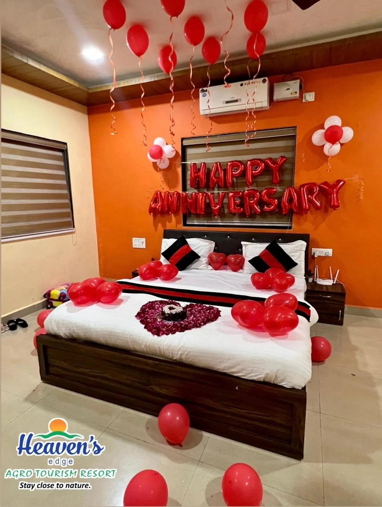 Bed in Heavens Edge Resort