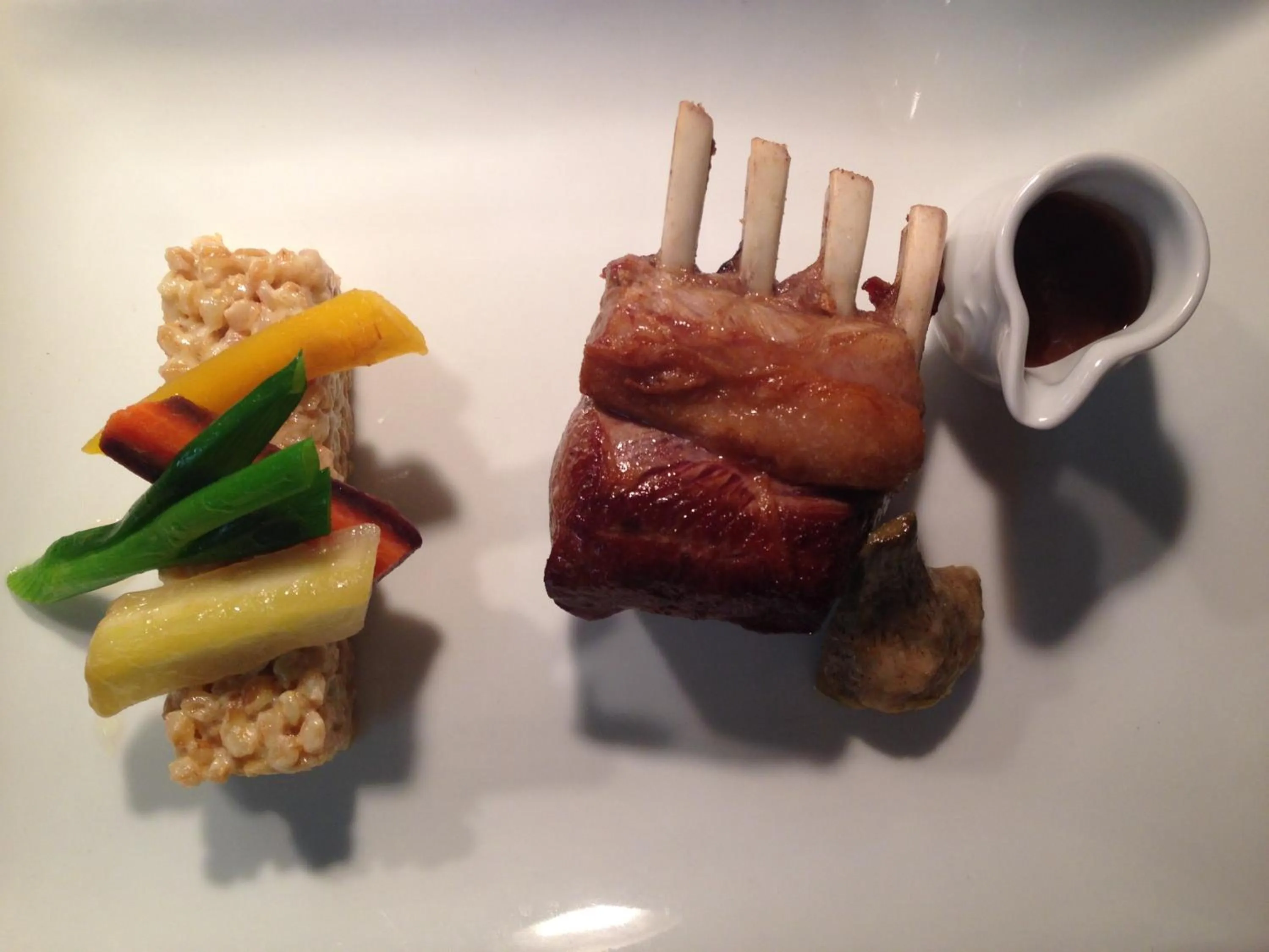 Food close-up in Hôtel Restaurant Logis Le Relais du Vivarais