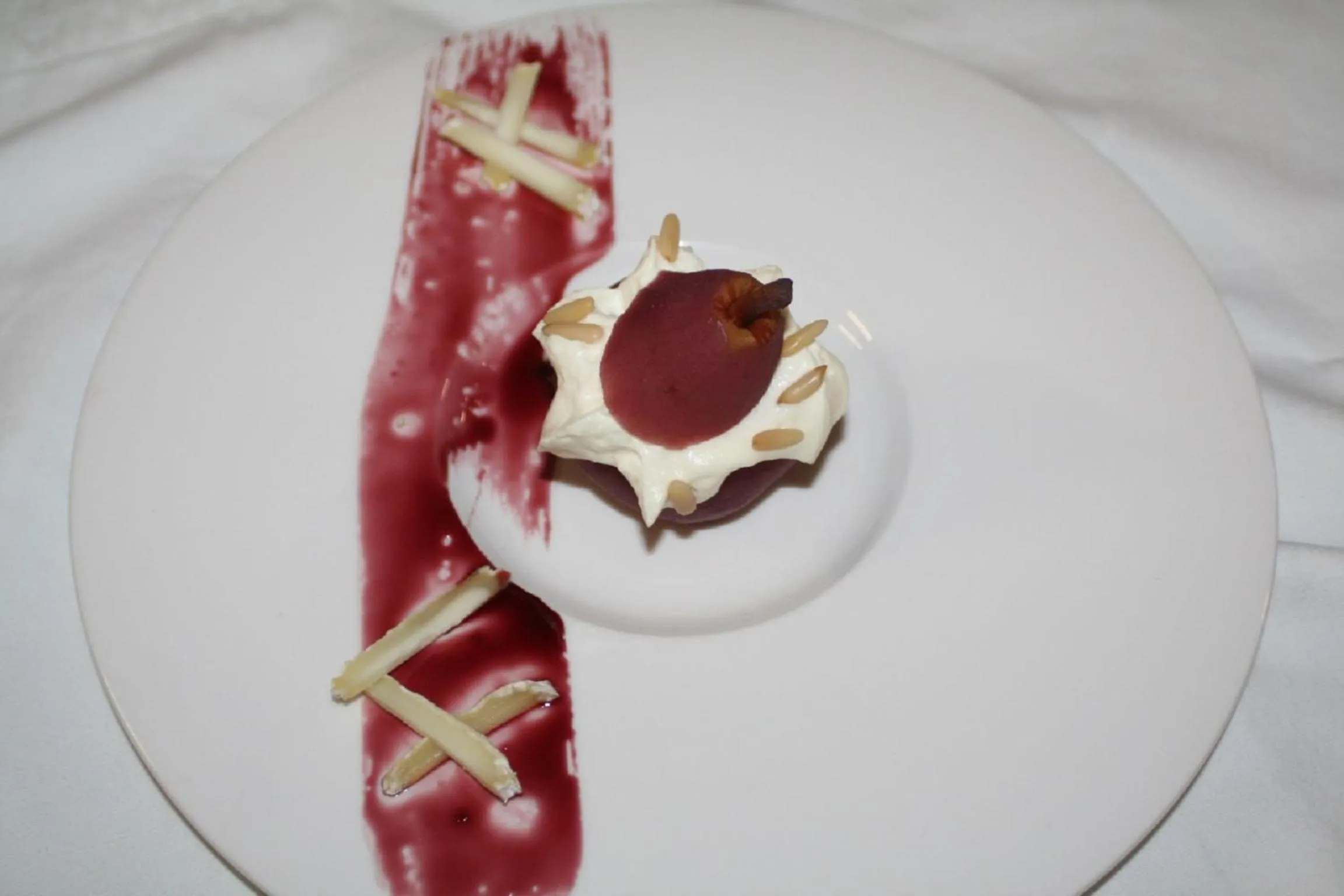 Food close-up in Hôtel Restaurant Logis Le Relais du Vivarais