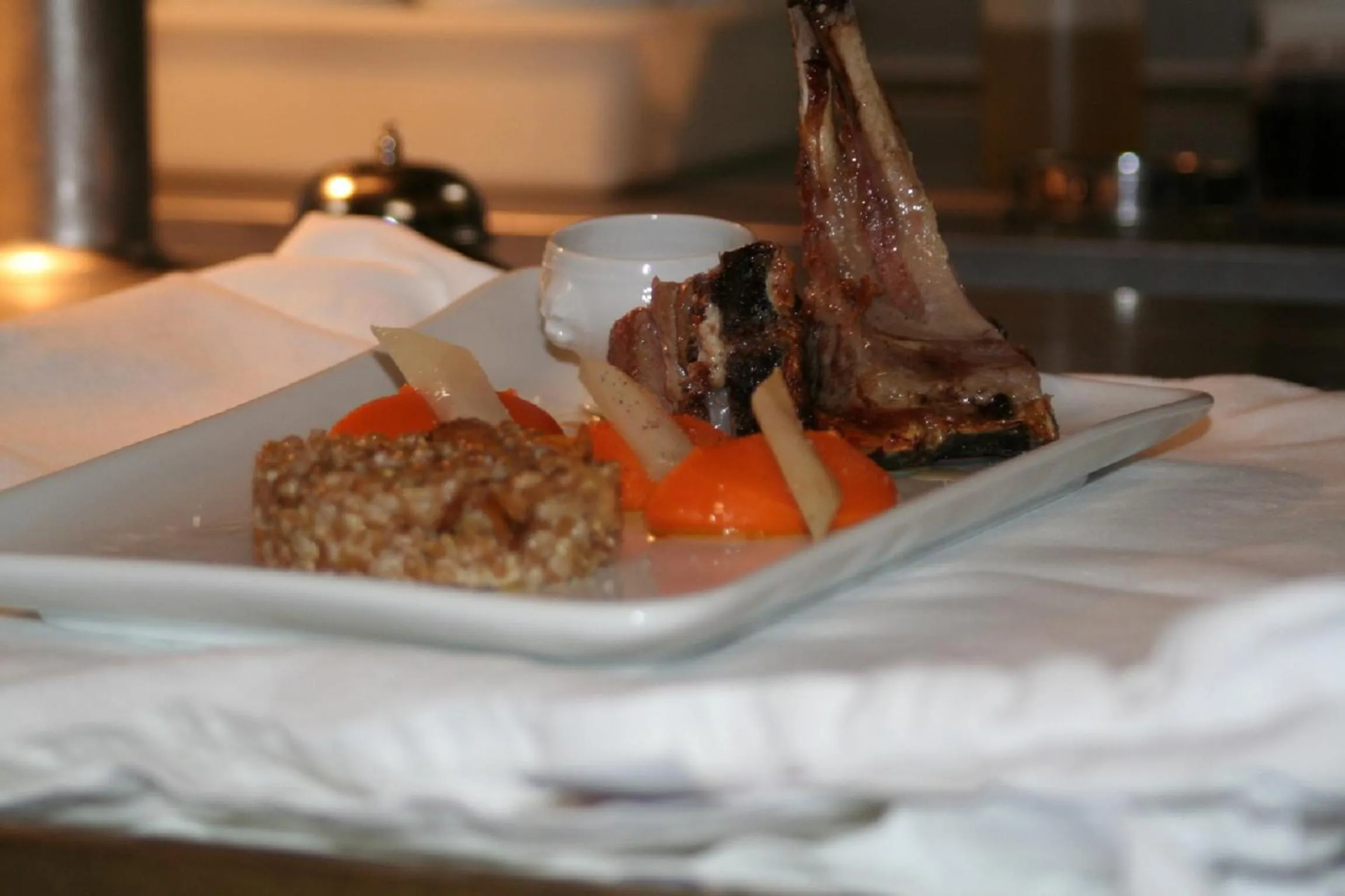 Food close-up in Hôtel Restaurant Logis Le Relais du Vivarais