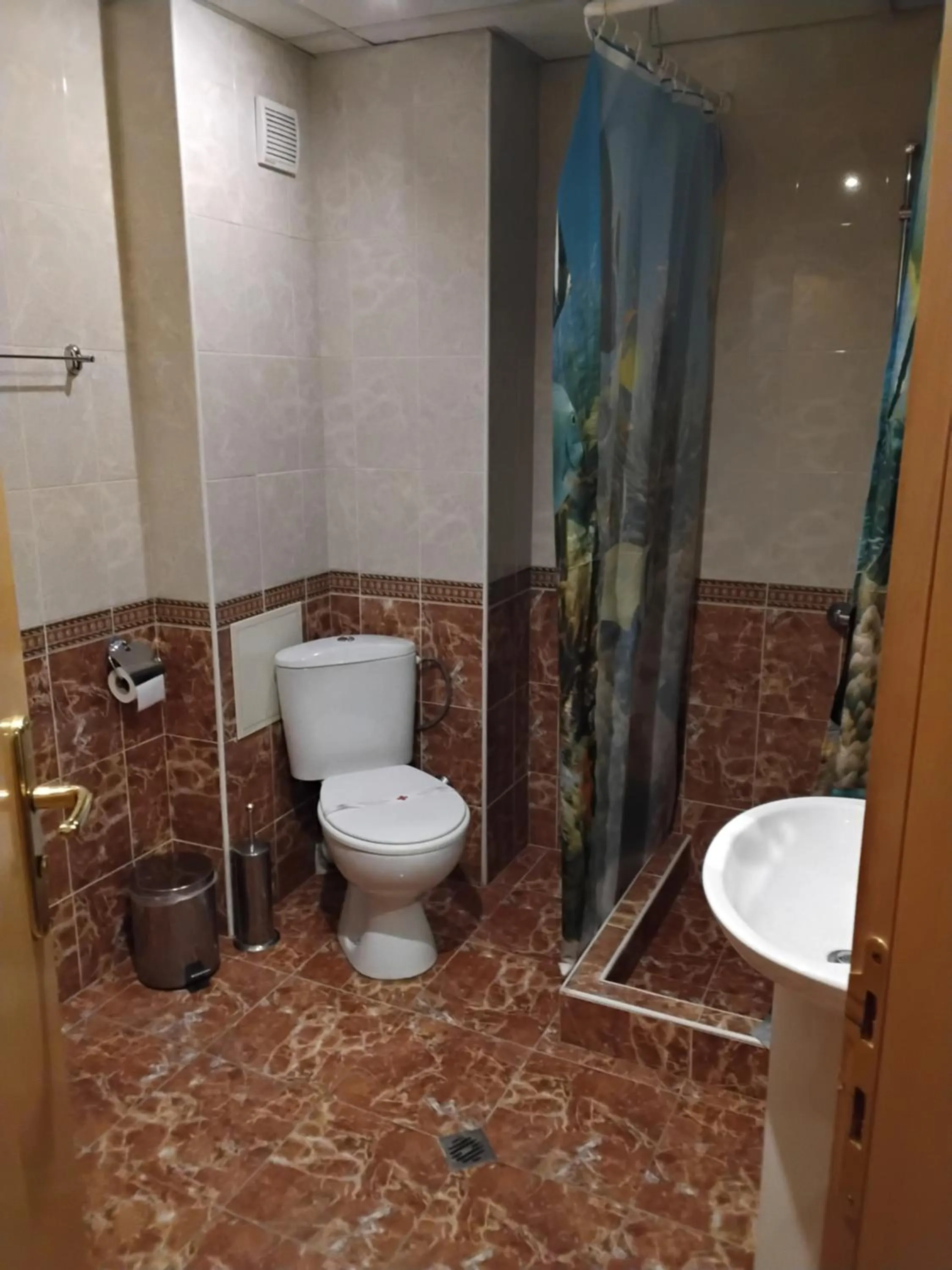 Shower in Hotel Mehdjarel