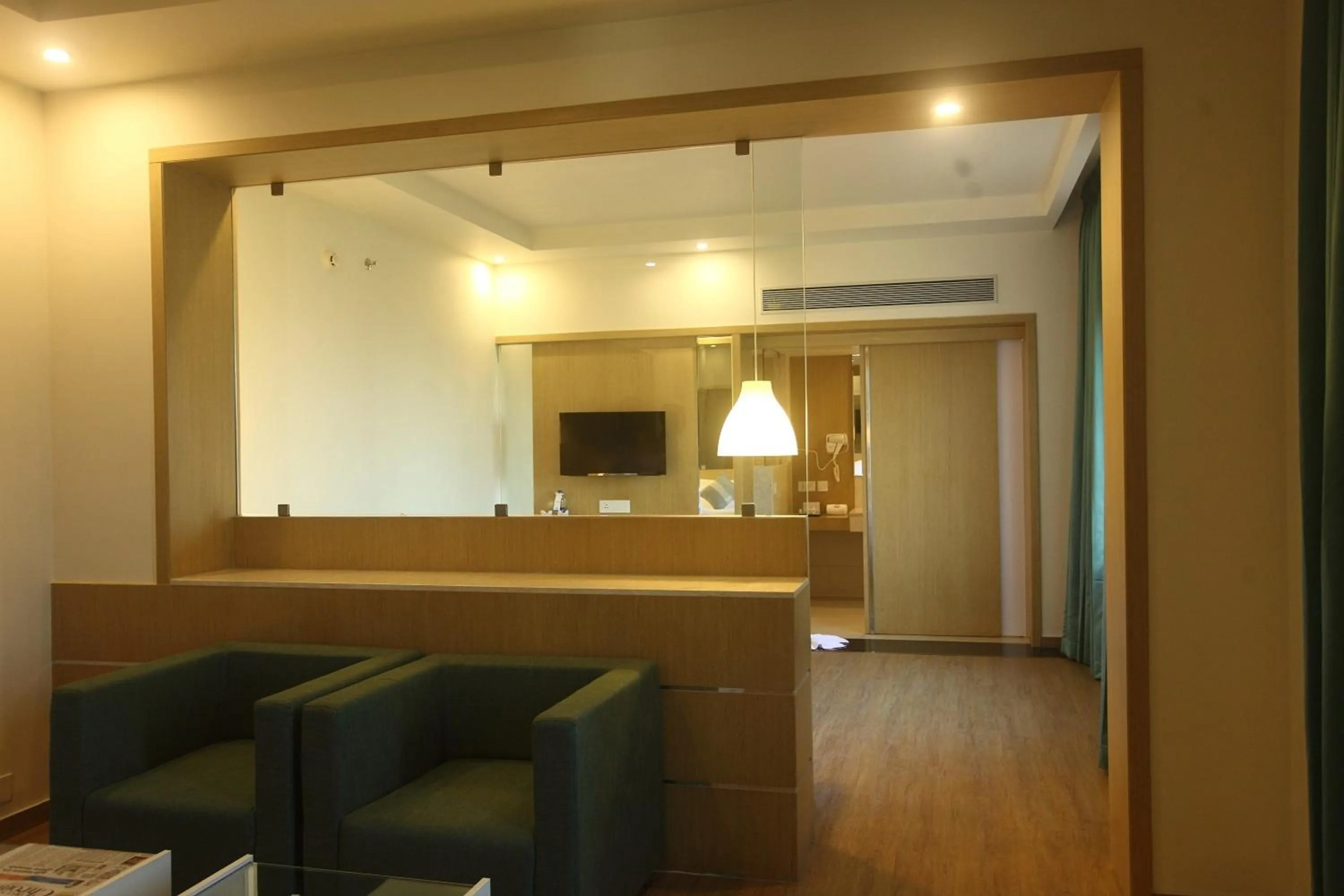 Living room in Ginger Kochi MG Road