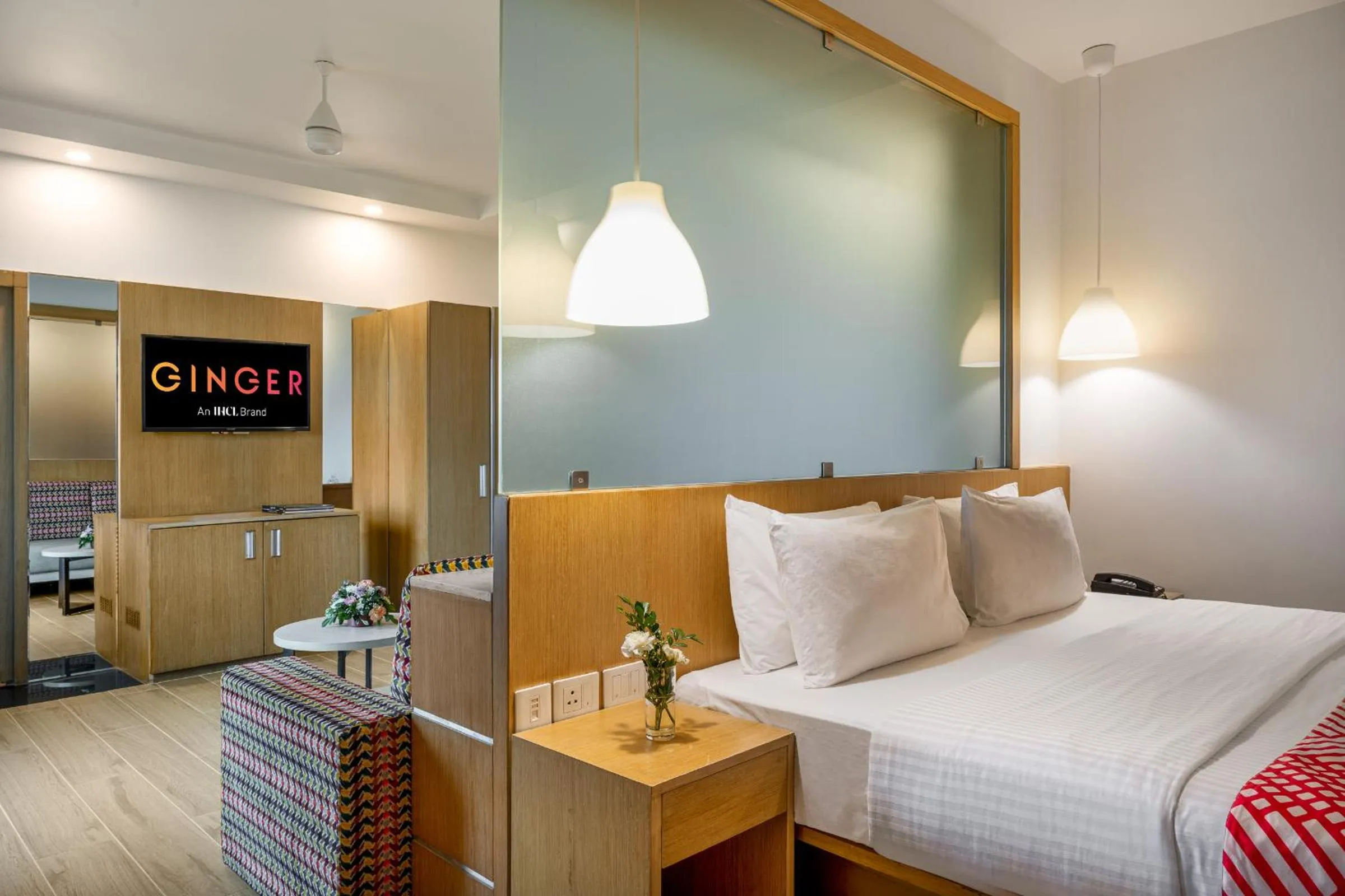 Bed in Ginger Kochi MG Road