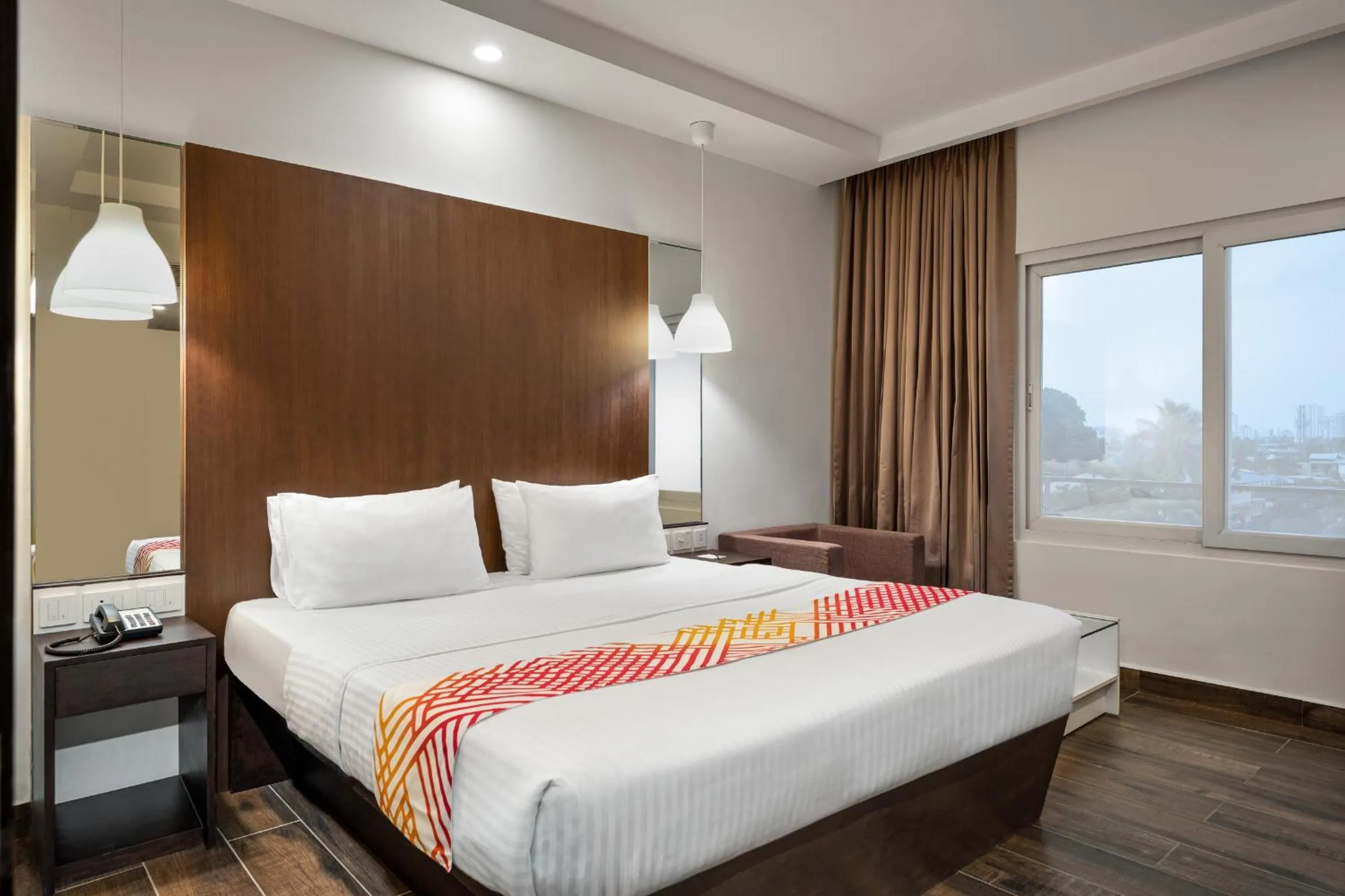 Property building, Bed in Ginger Kochi MG Road