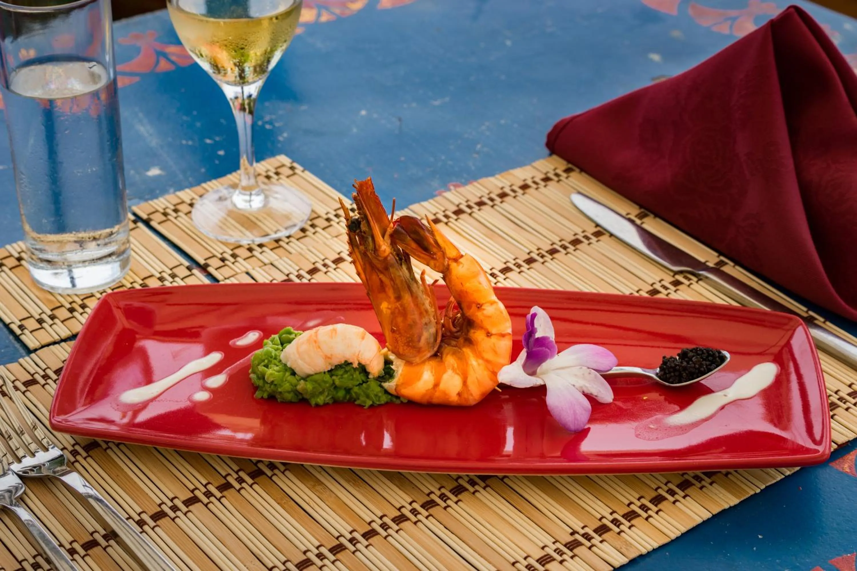 Food close-up in Midindi Hotel