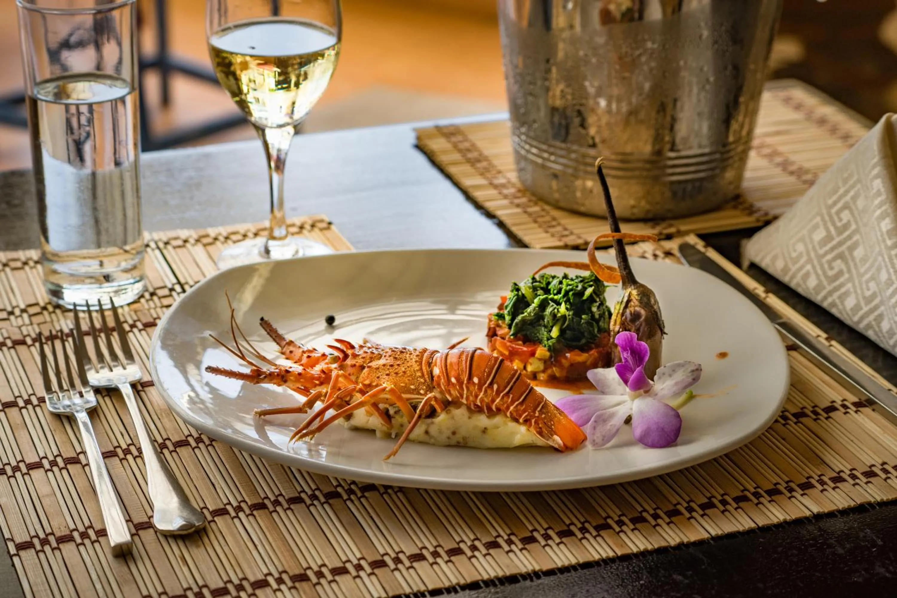 Food close-up in Midindi Hotel