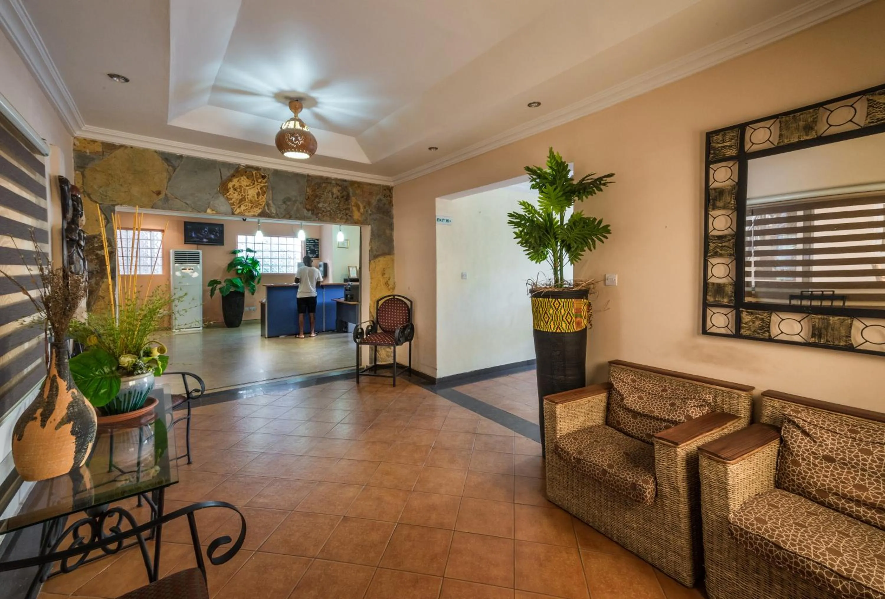 Lobby or reception in Midindi Hotel