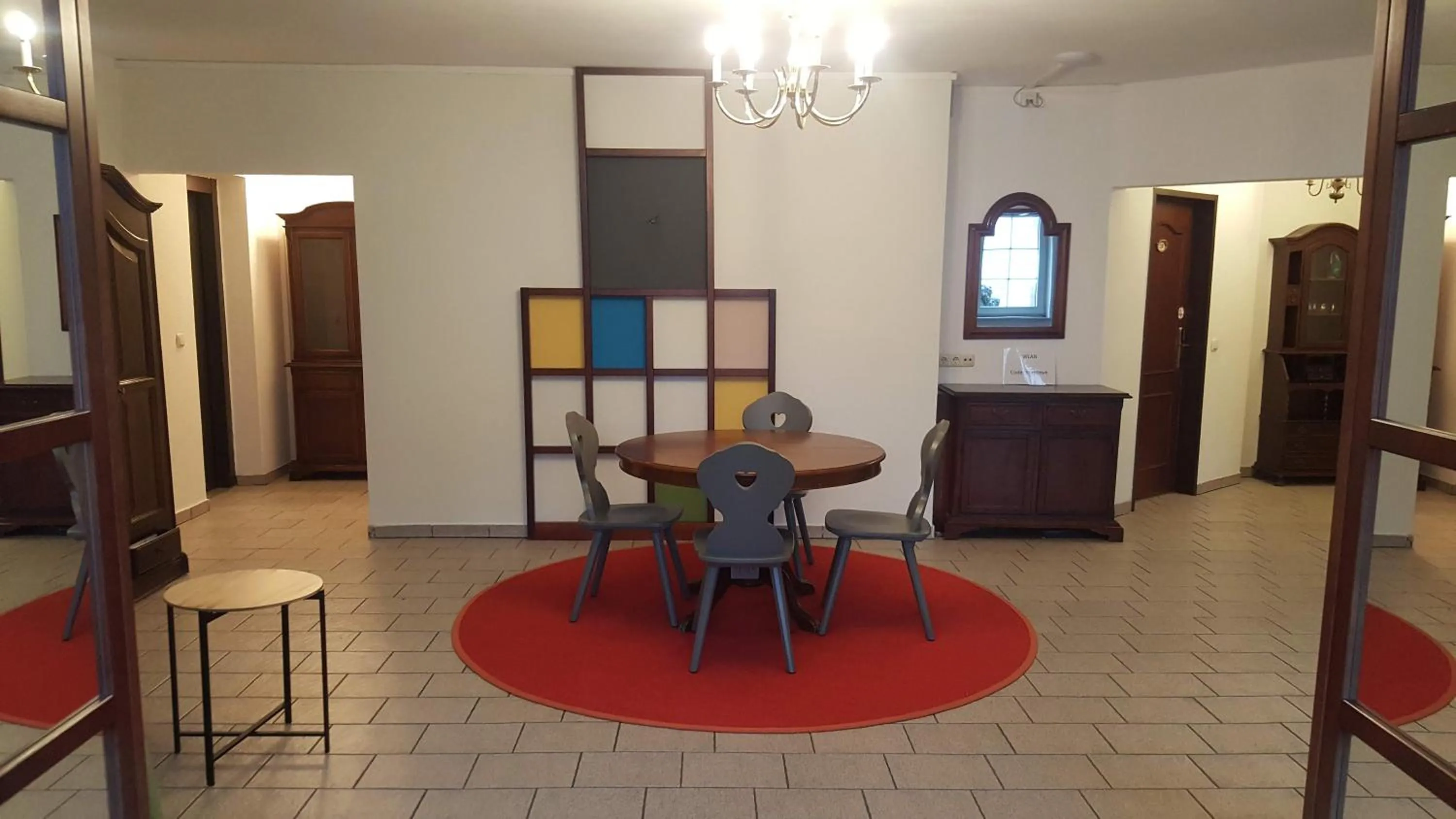 Seating area in Mama Muh Self-Check-in