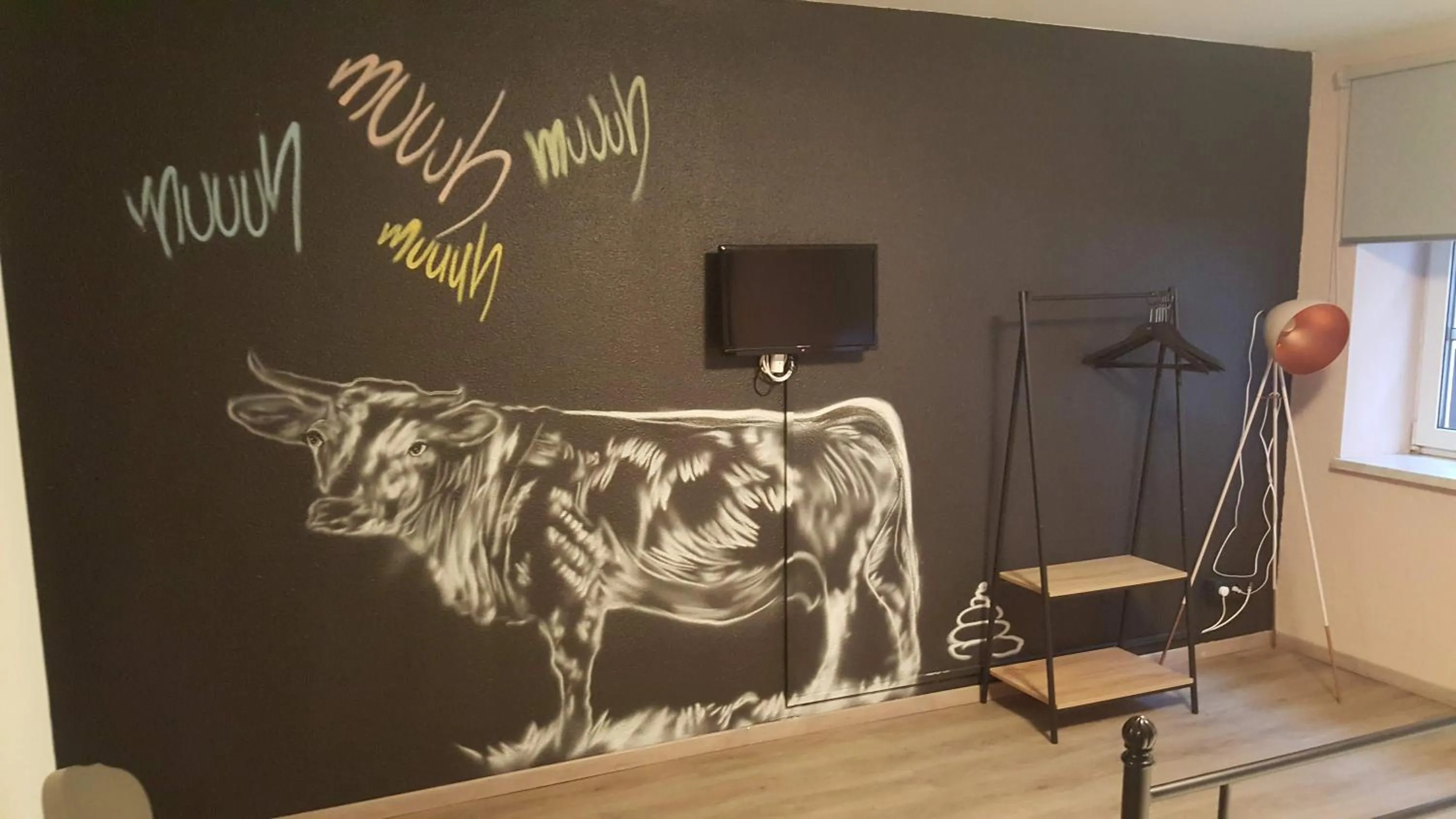 Decorative detail in Mama Muh Self-Check-in