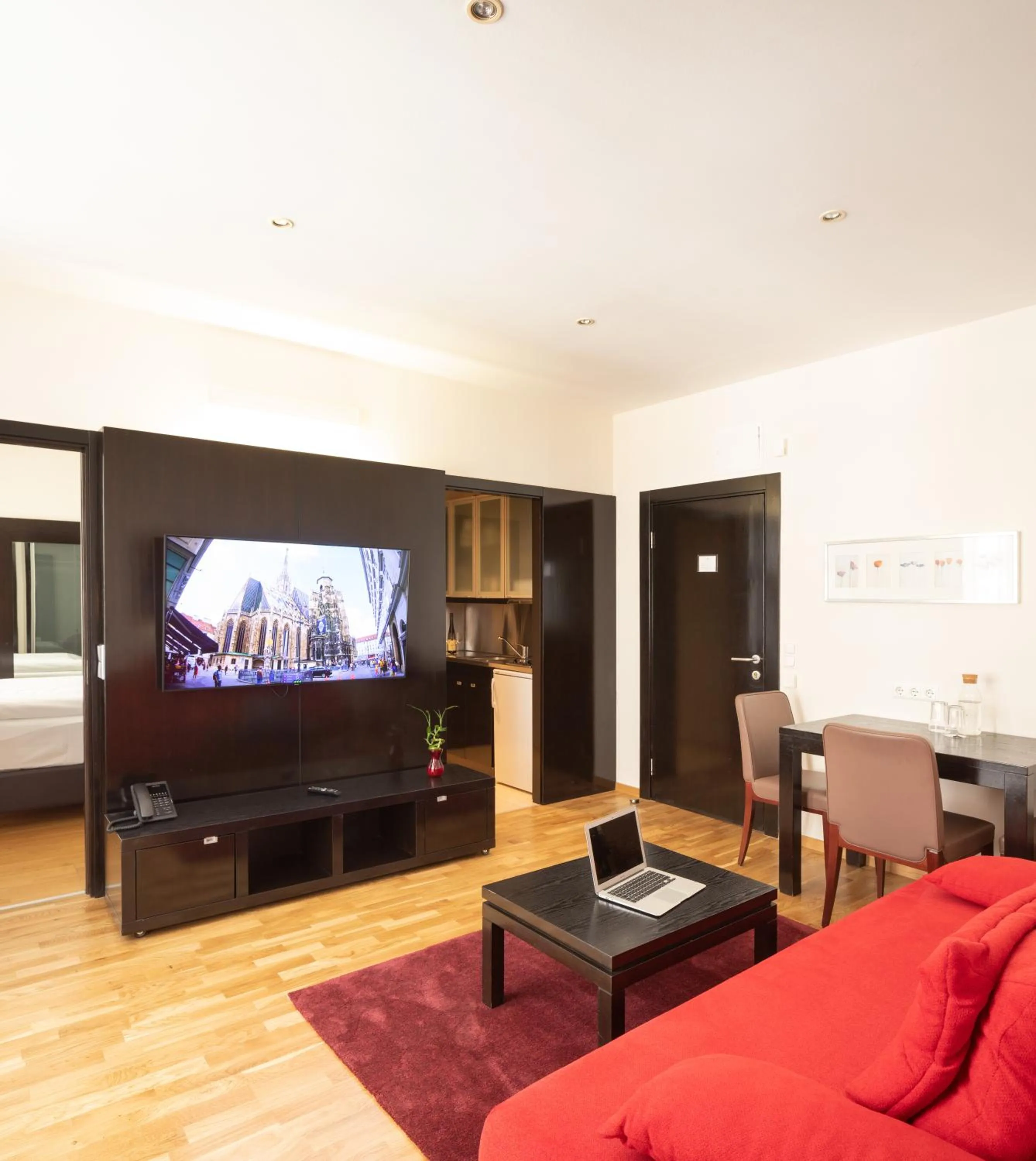 Living room in The Levante Rathaus Apartments