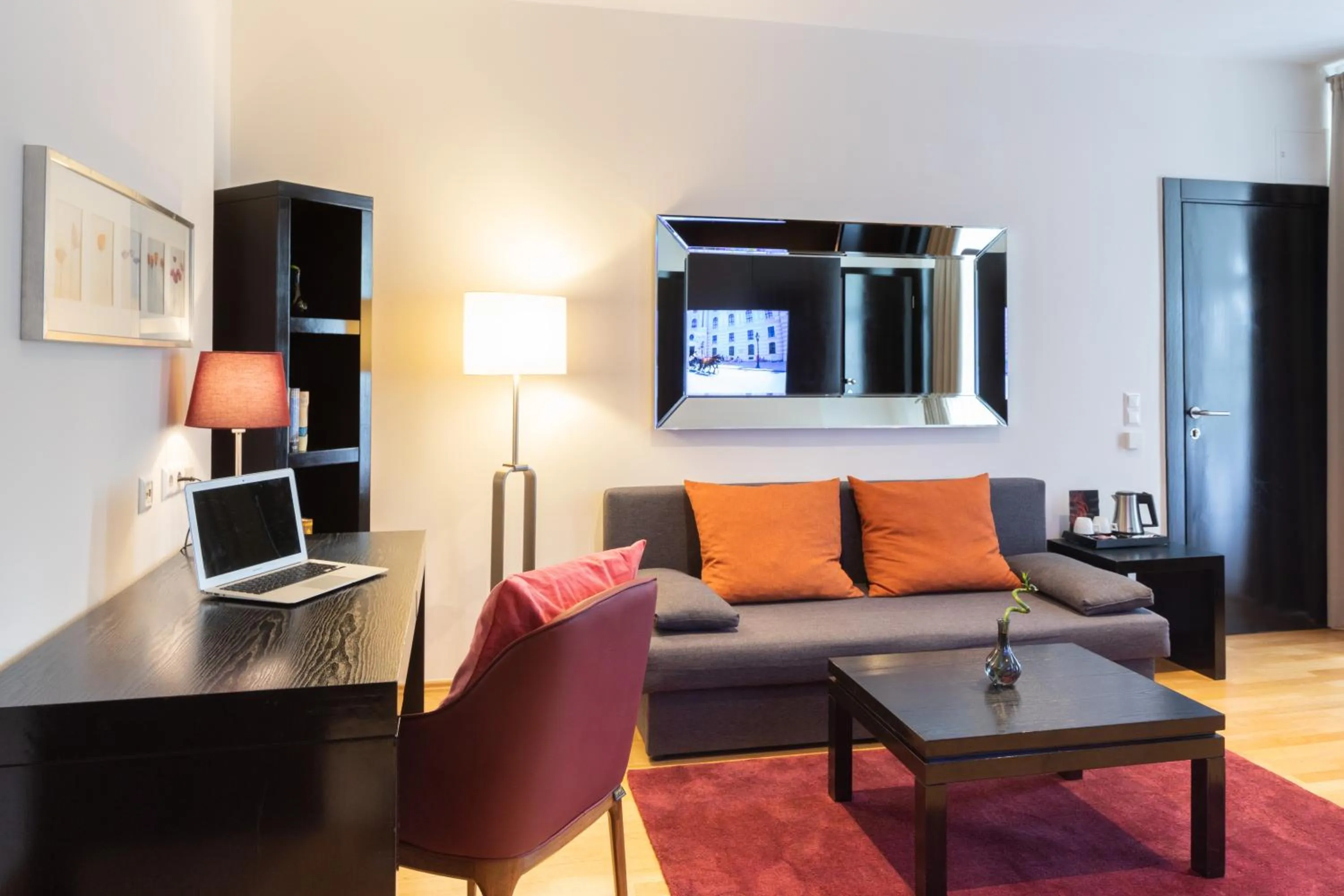 Living room in The Levante Rathaus Apartments