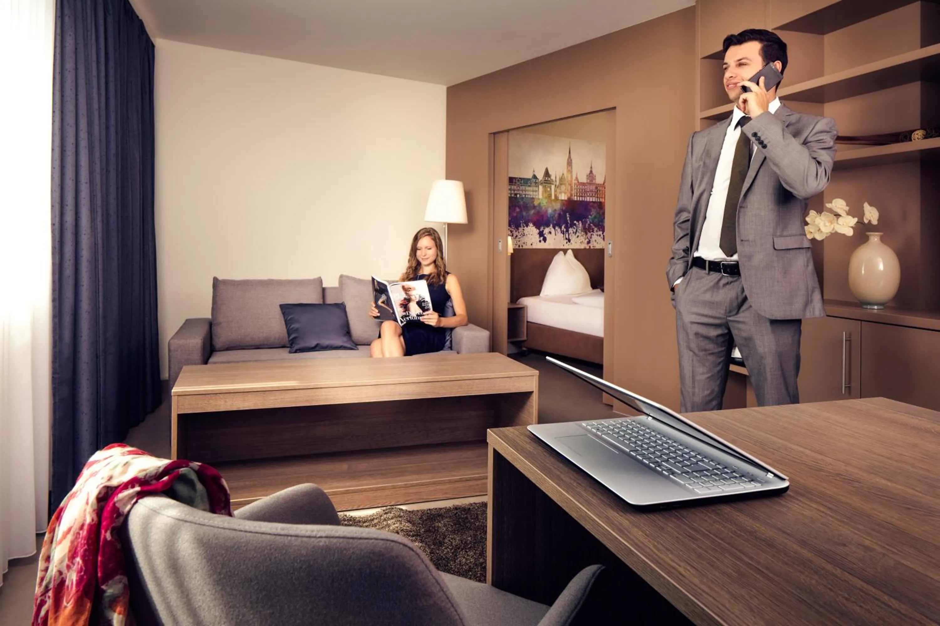 Living room in Hotel Mercure Graz City