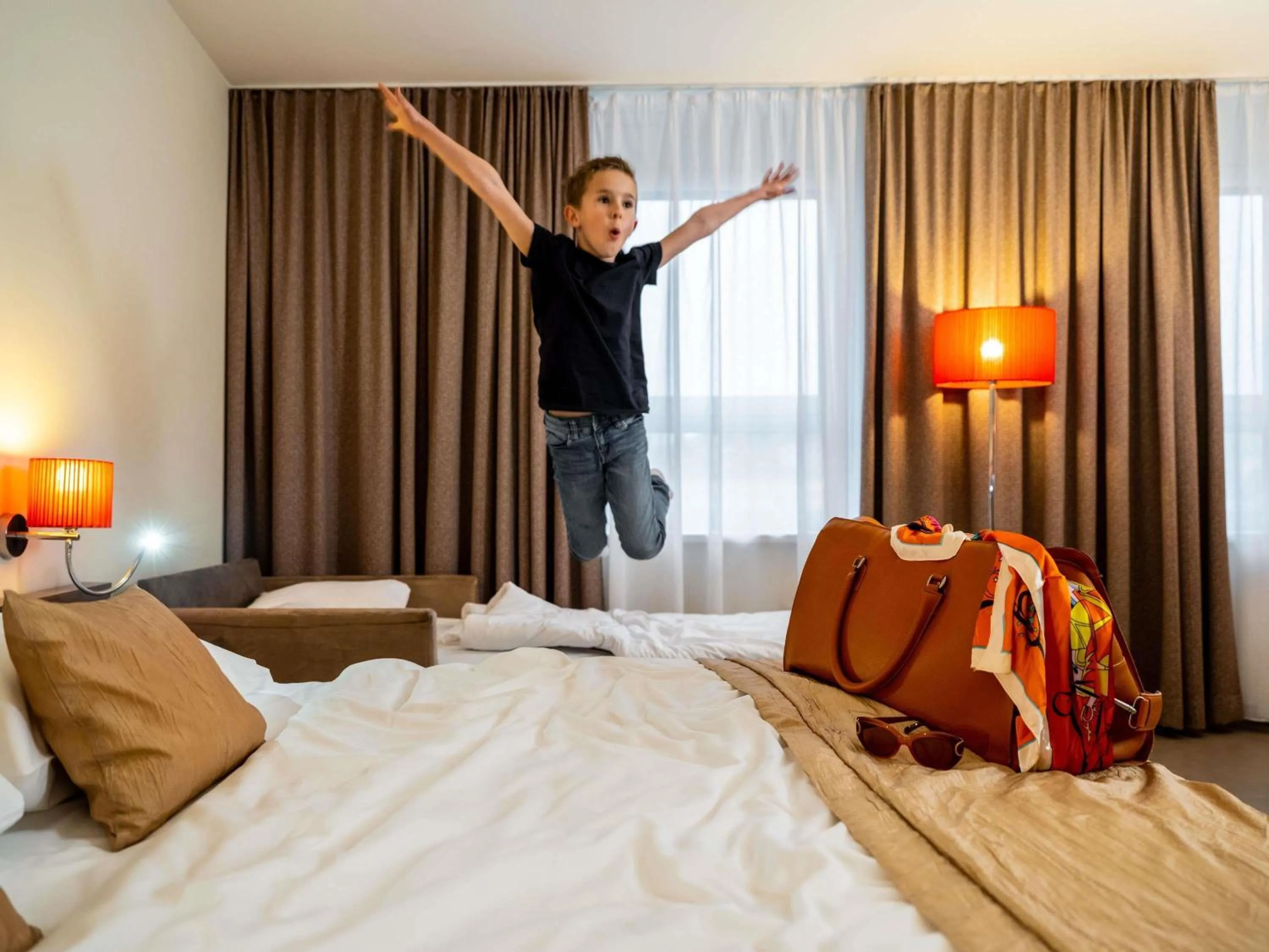 Bedroom, Bed in Hotel Mercure Graz City