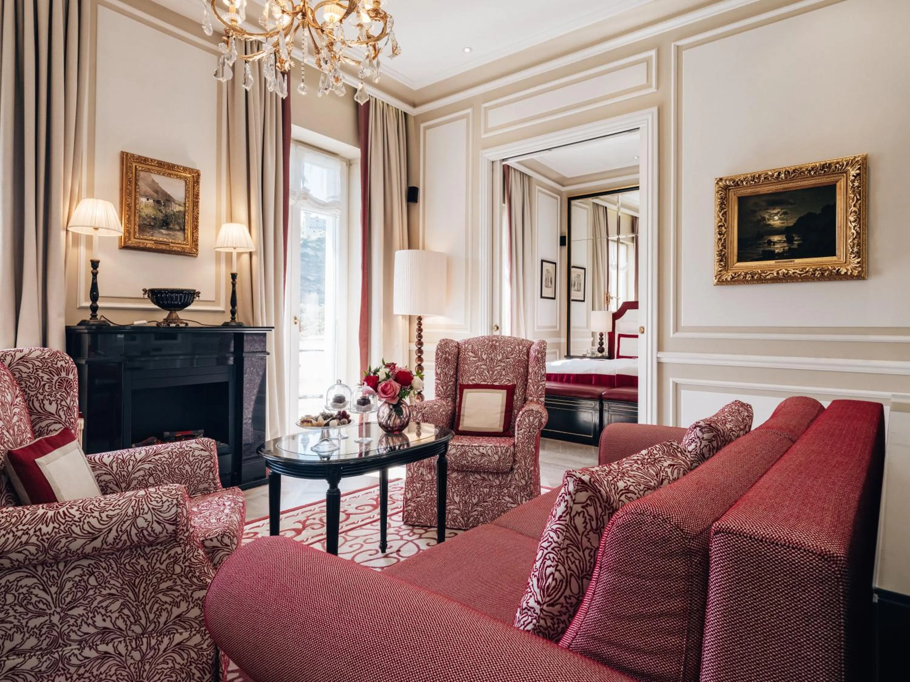 Living room in Hotel Sacher Salzburg