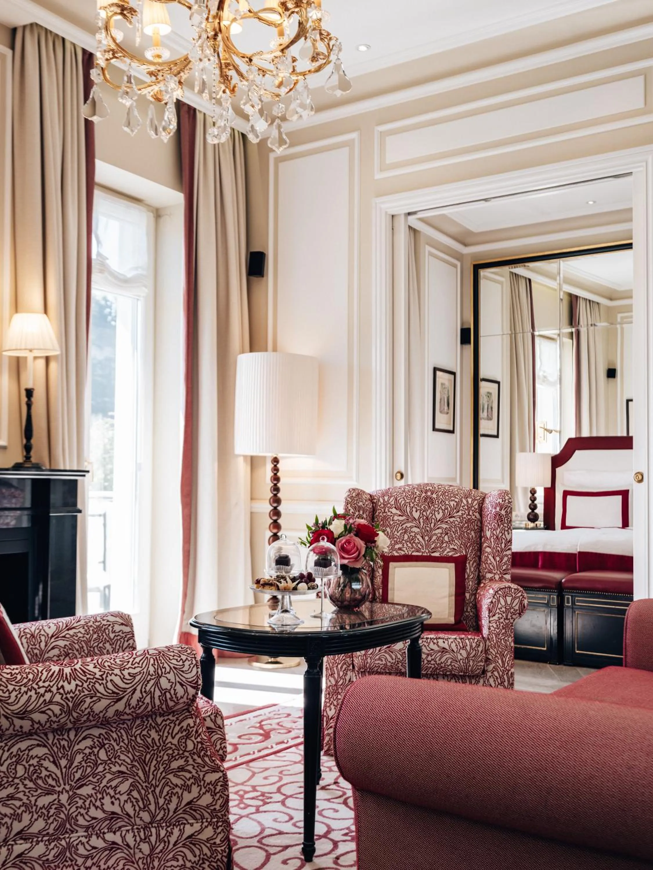 Living room in Hotel Sacher Salzburg