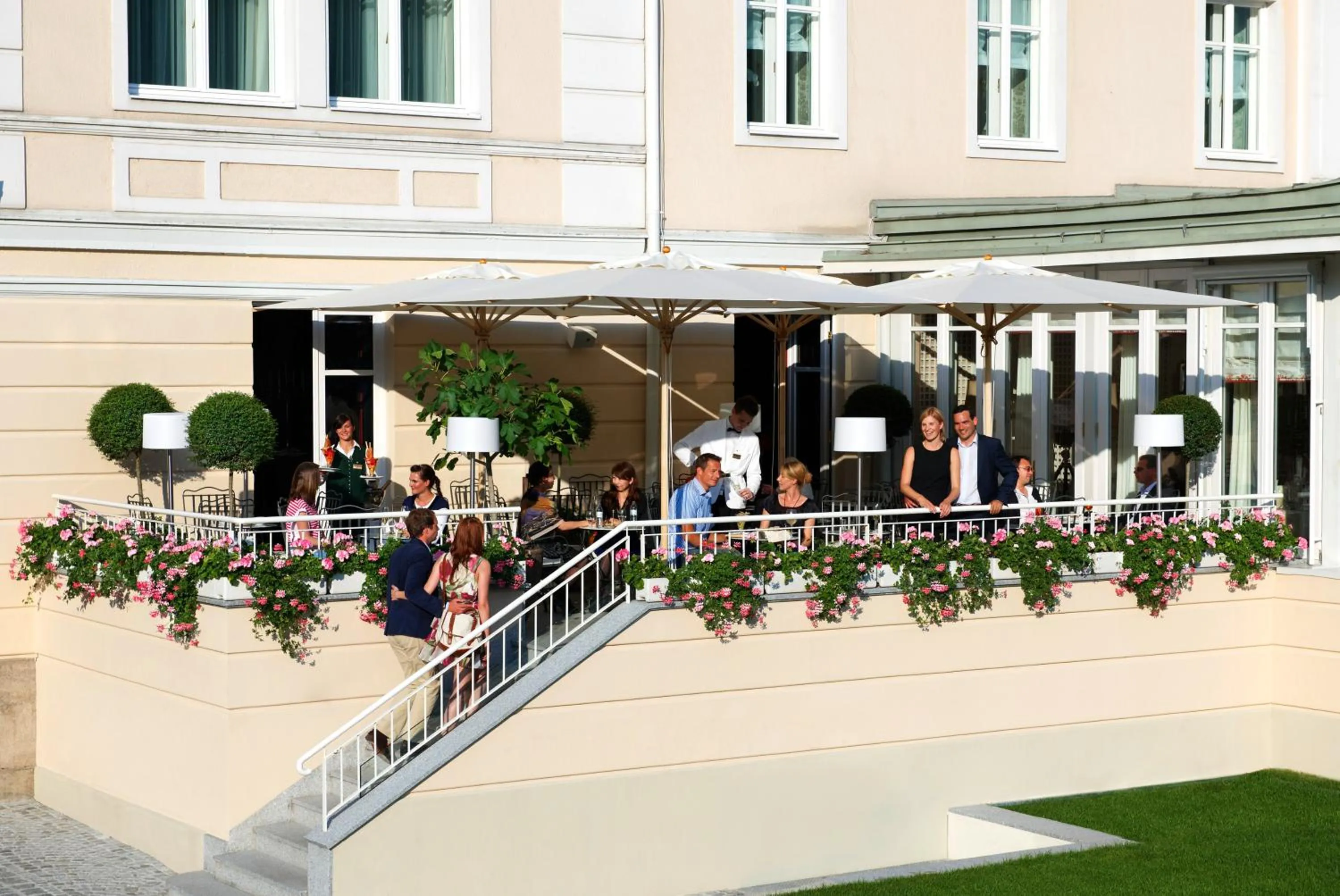 Balcony/Terrace in Hotel Sacher Salzburg