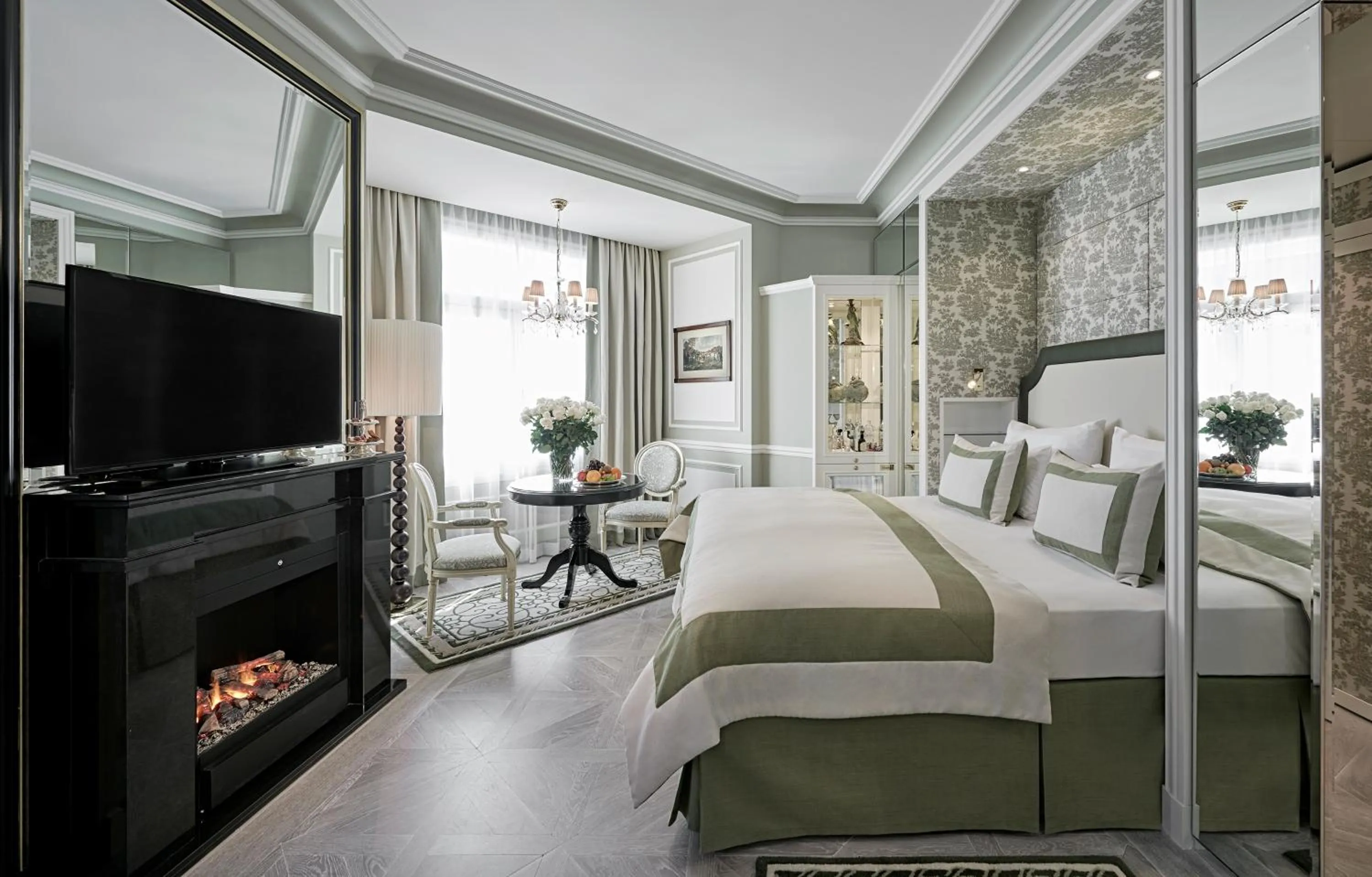 Photo of the whole room in Hotel Sacher Salzburg