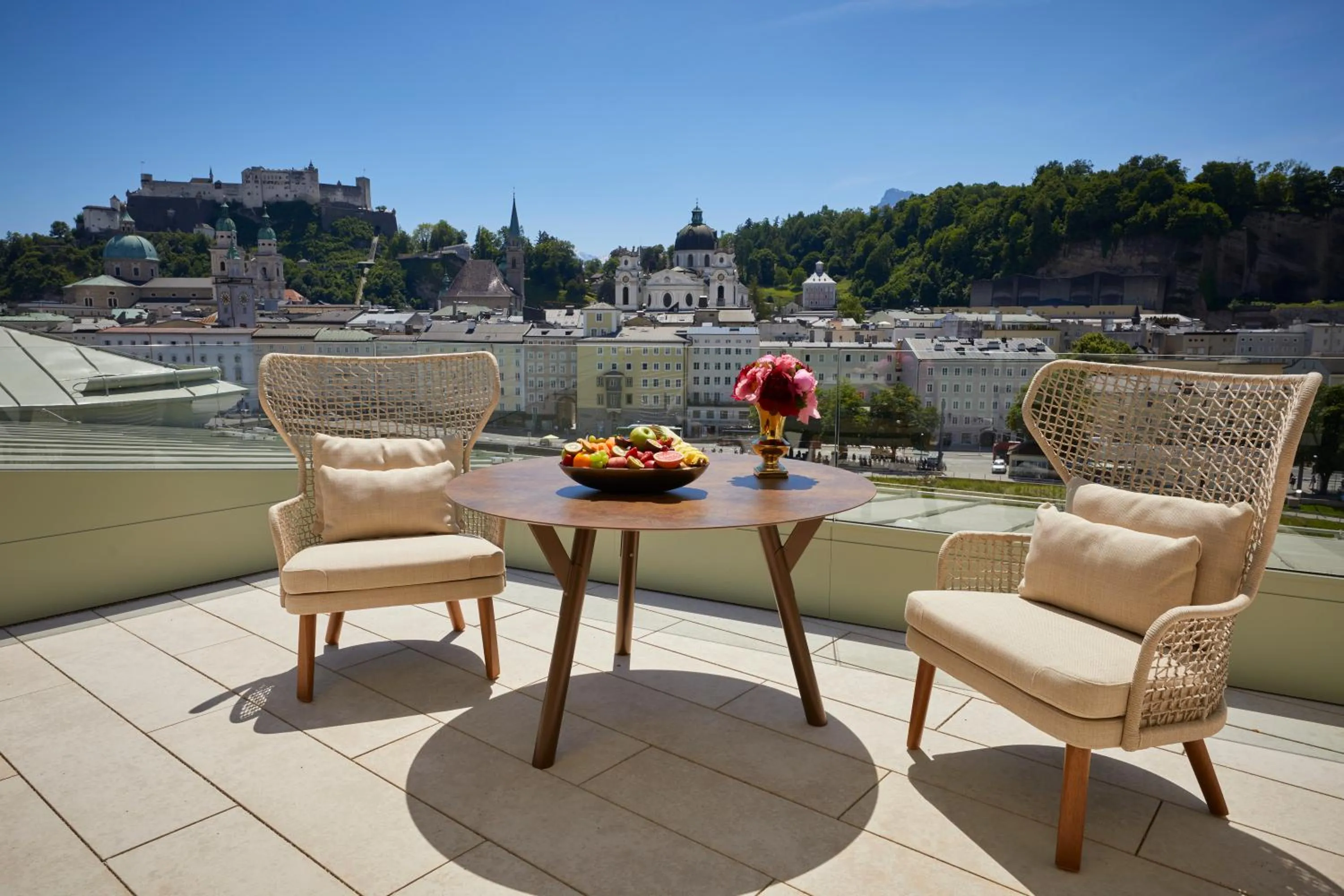 Balcony/Terrace in Hotel Sacher Salzburg