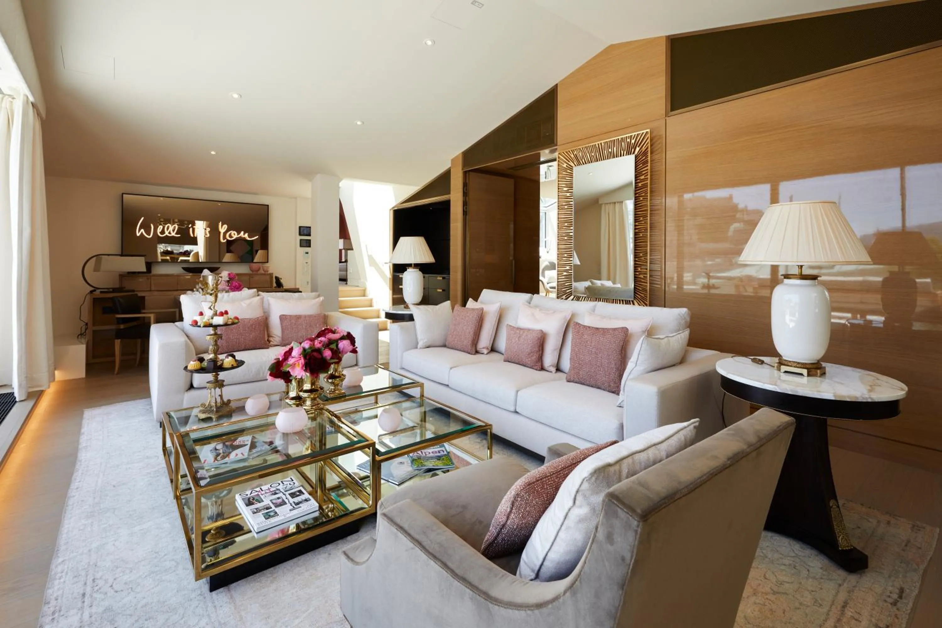 Living room in Hotel Sacher Salzburg