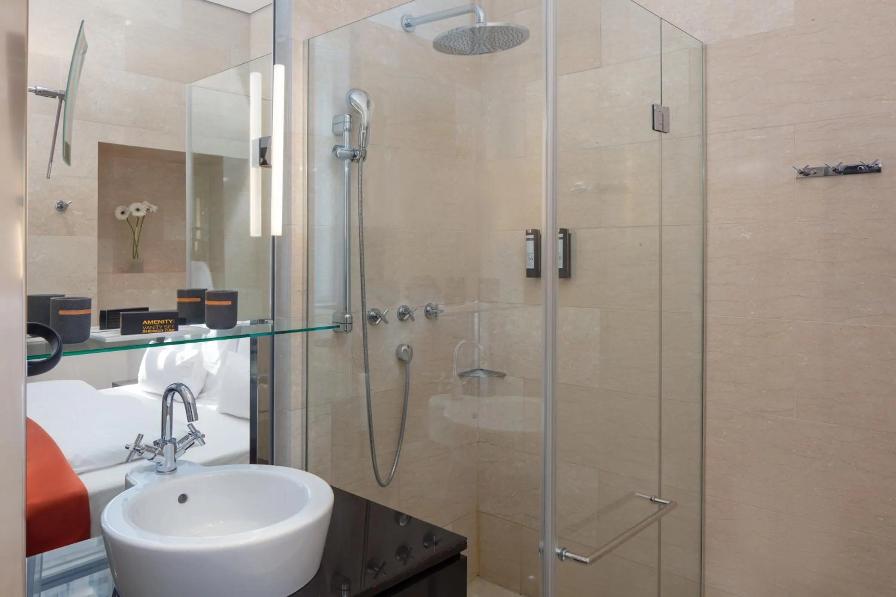 Shower in The Levante Parliament A Design Hotel