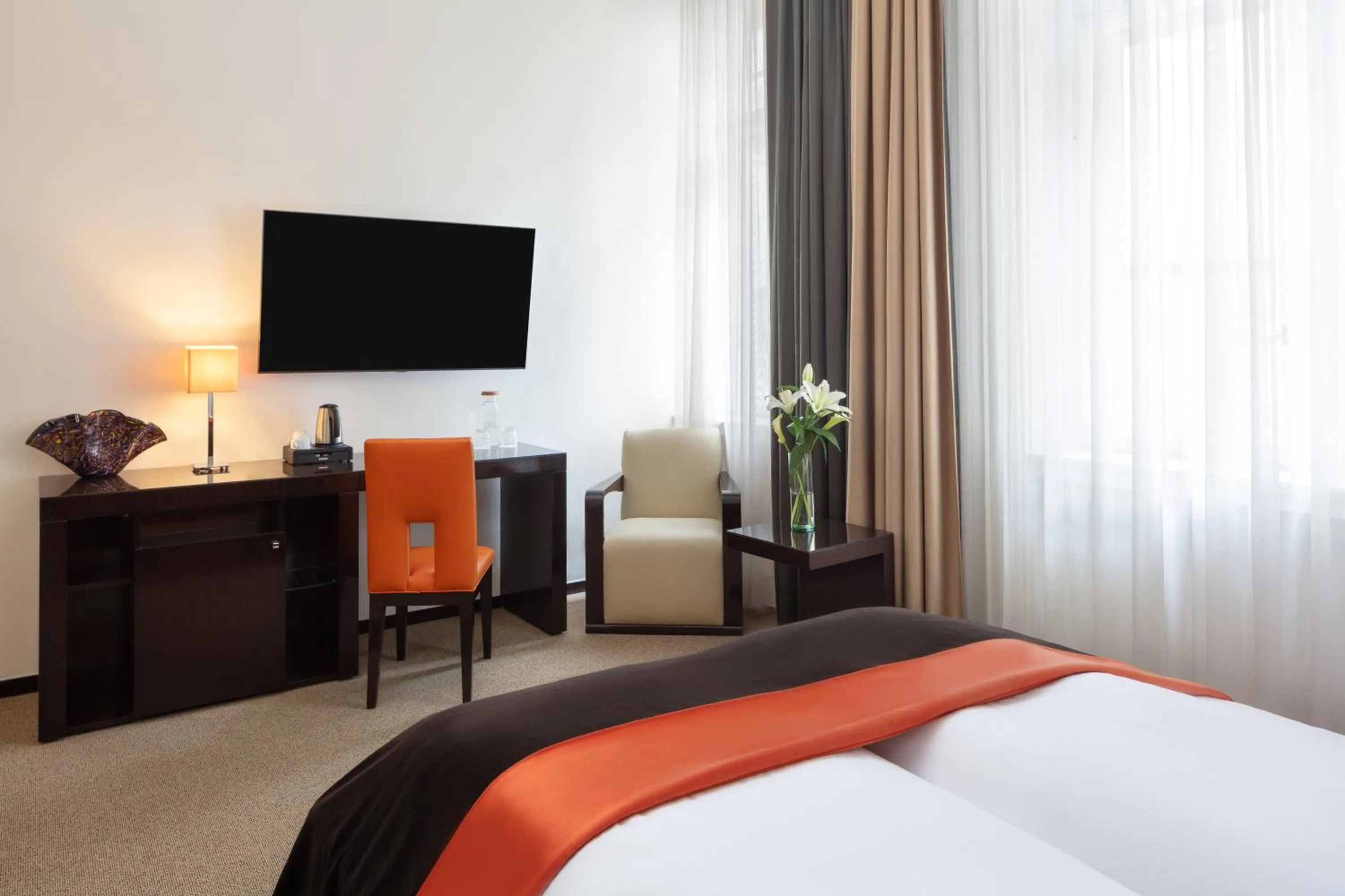 Bed in The Levante Parliament A Design Hotel