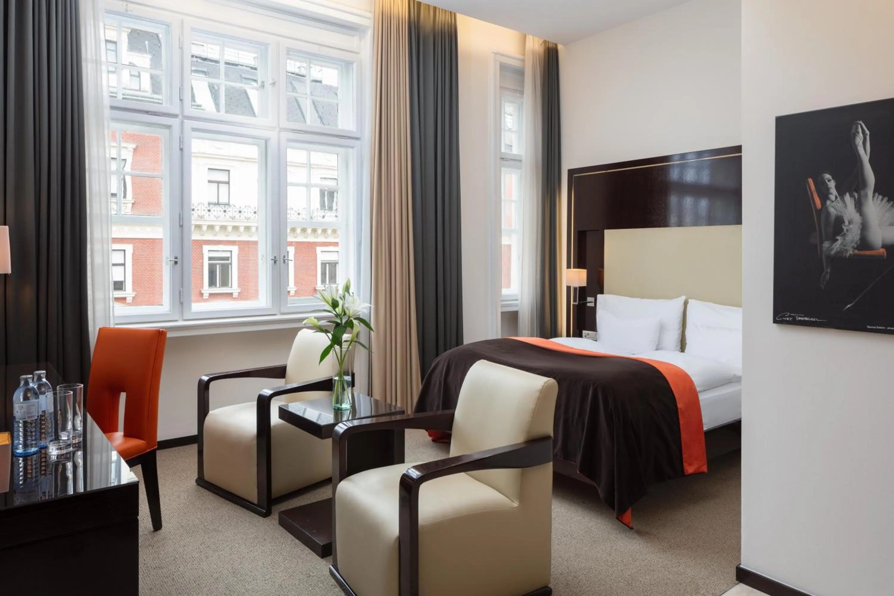 Bed in The Levante Parliament A Design Hotel